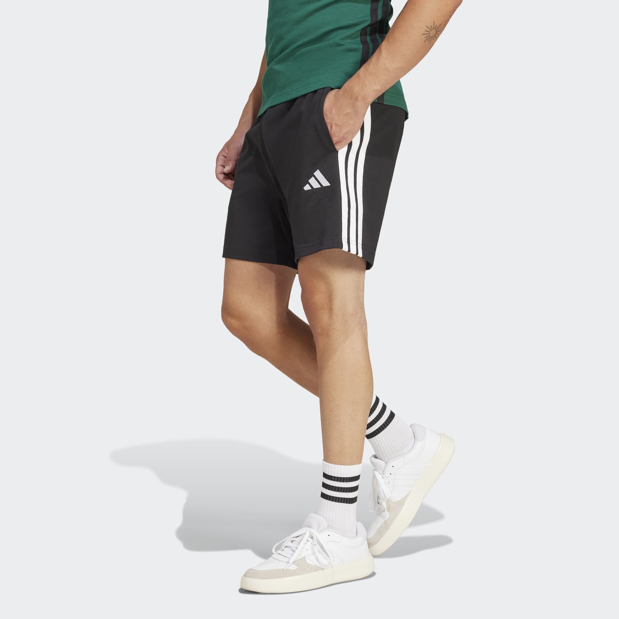 adidas Sportswear Shorts »M 3S SJ 7 SHO«, (1 tlg.), drei Streifen Trainingsshorts