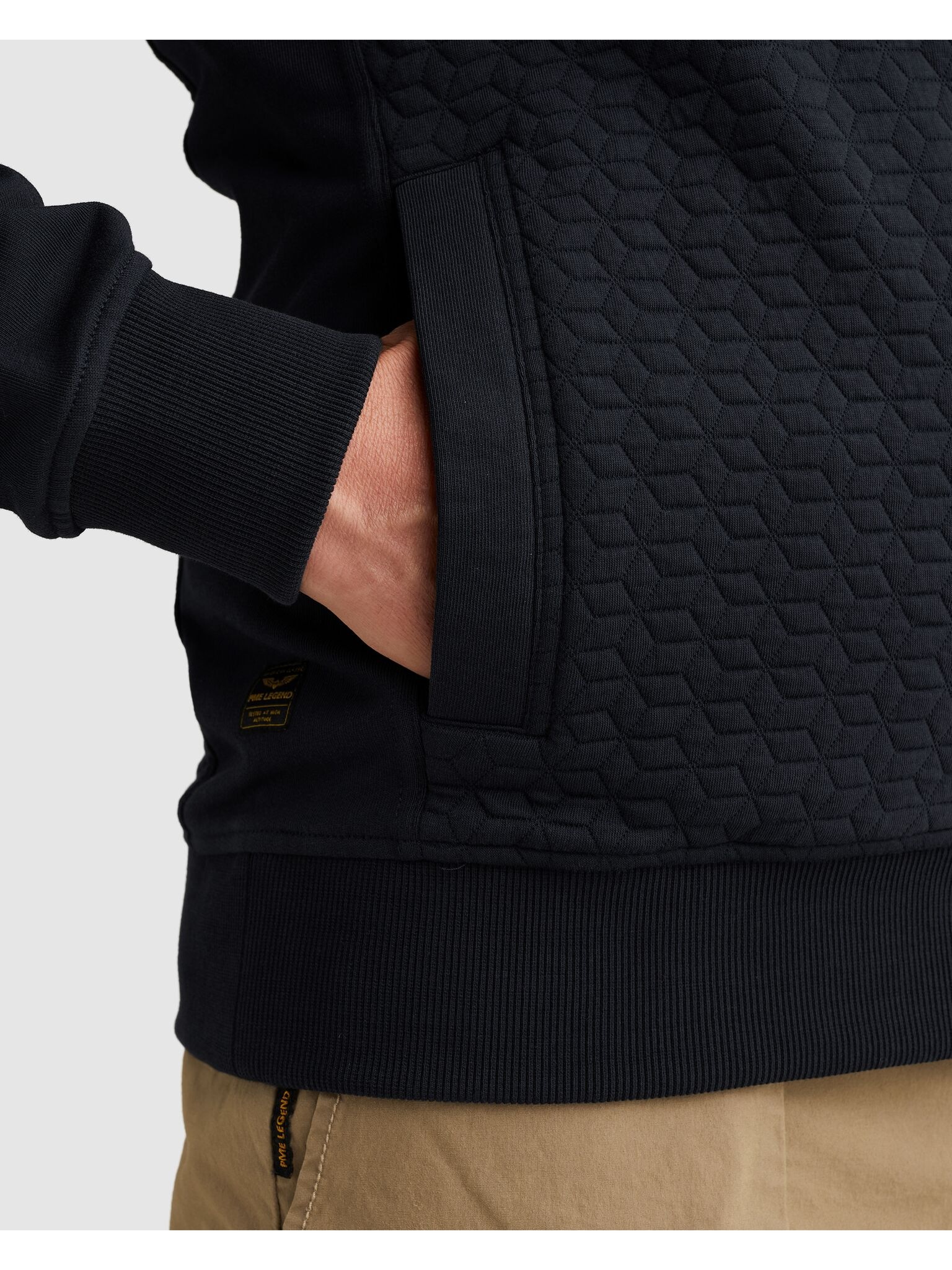 PME LEGEND Sweatjacke mit Vordertaschen