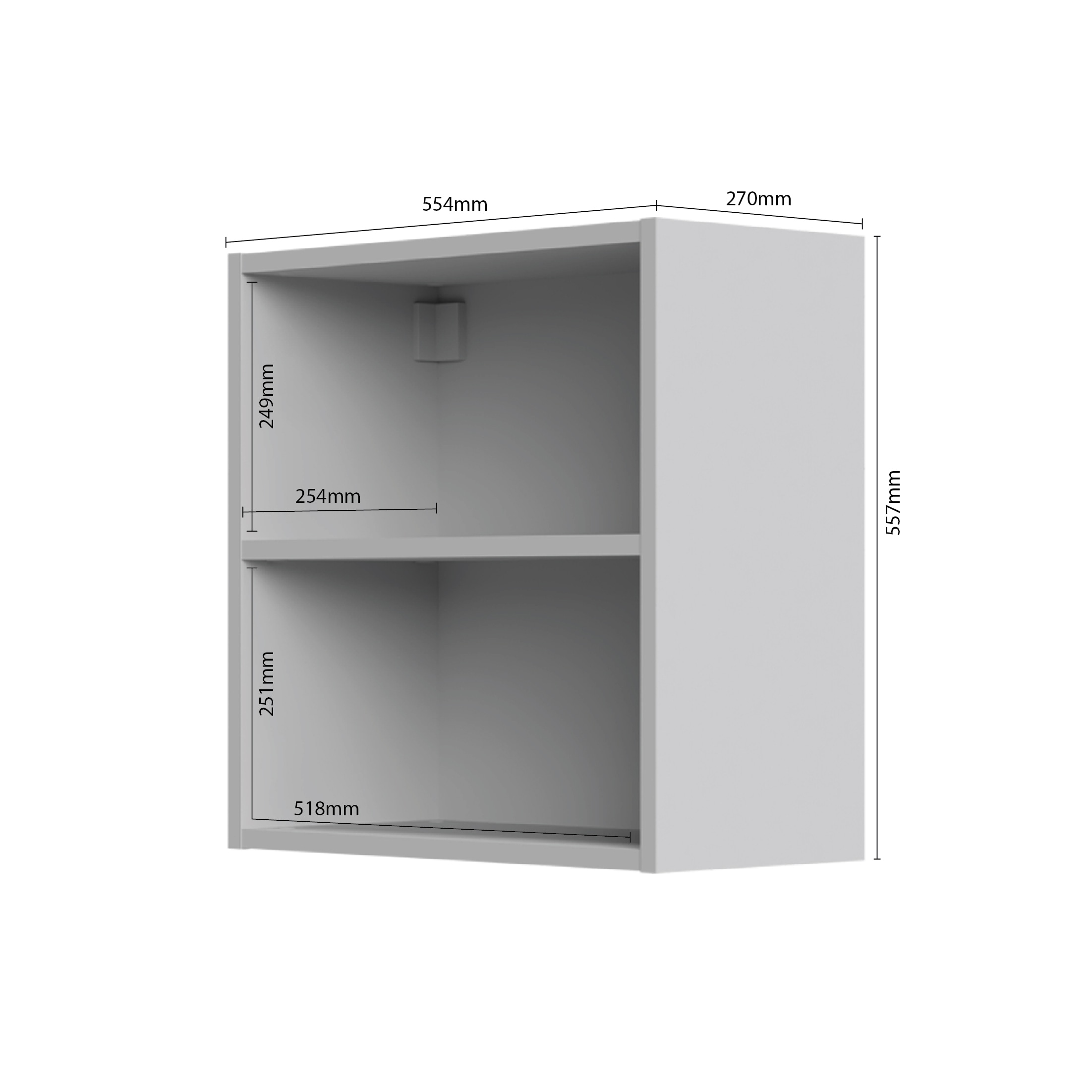 Home affaire Hängevitrine »Gala«, Hängeschrank, UV lackiert, kratzfest, hochglänzend