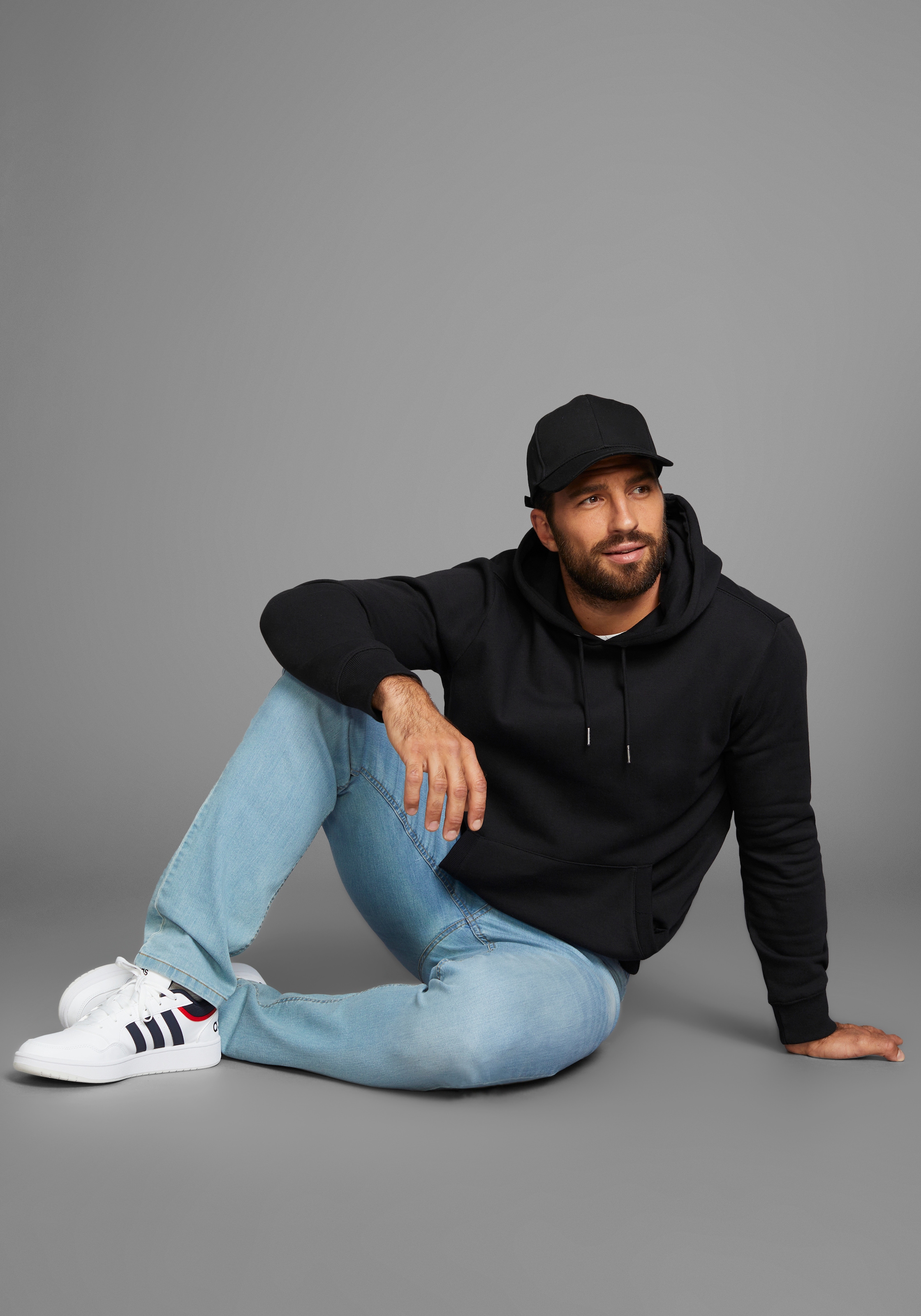 Man's World Kapuzensweatshirt, mit Kämguruhtasche