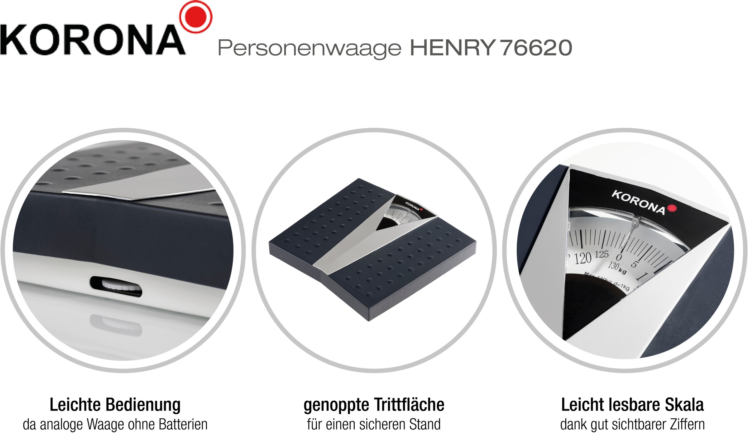 KORONA Personenwaage »76620 Henry«