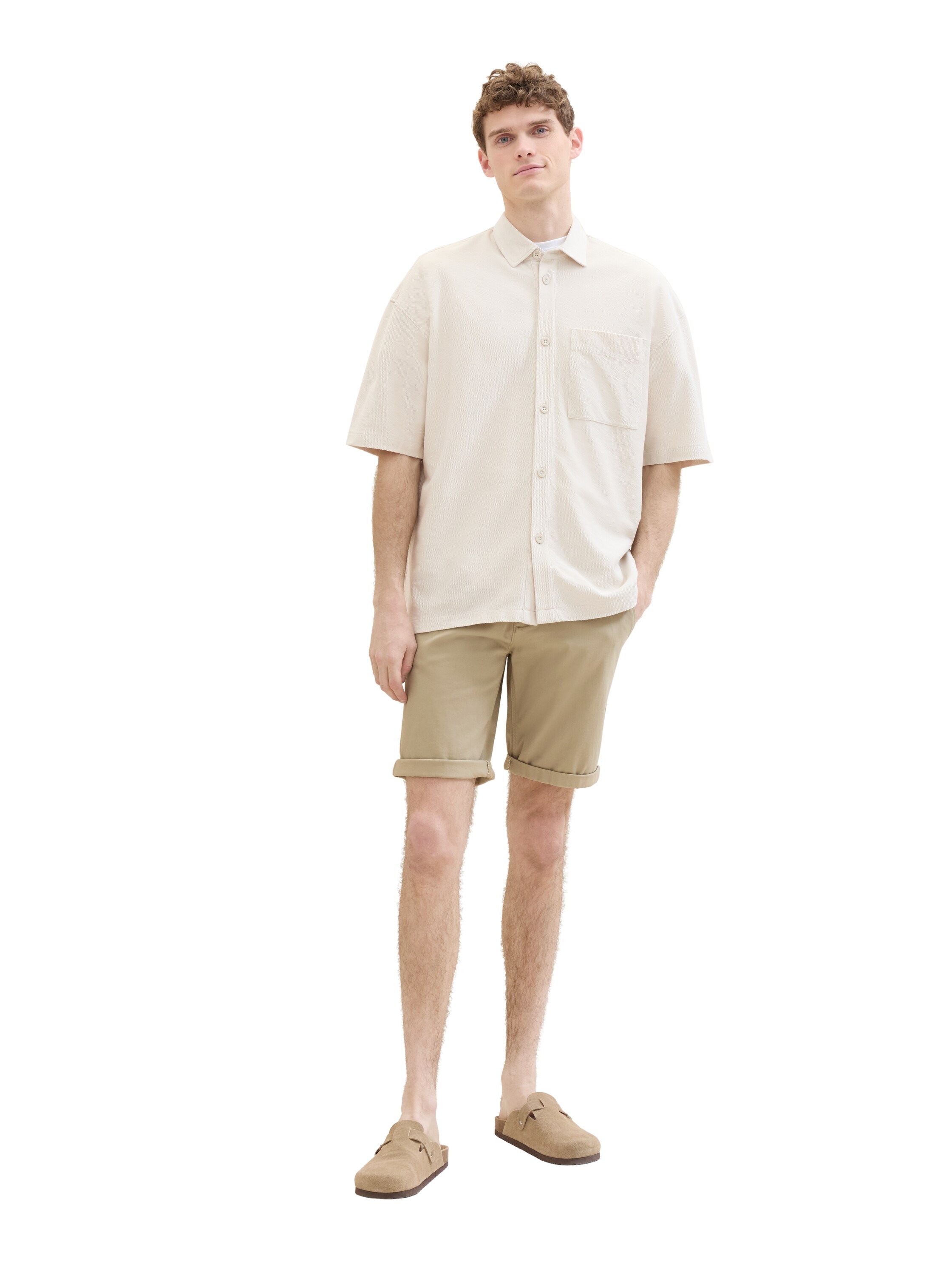 TOM TAILOR Bermudas, mit Paspeltasche