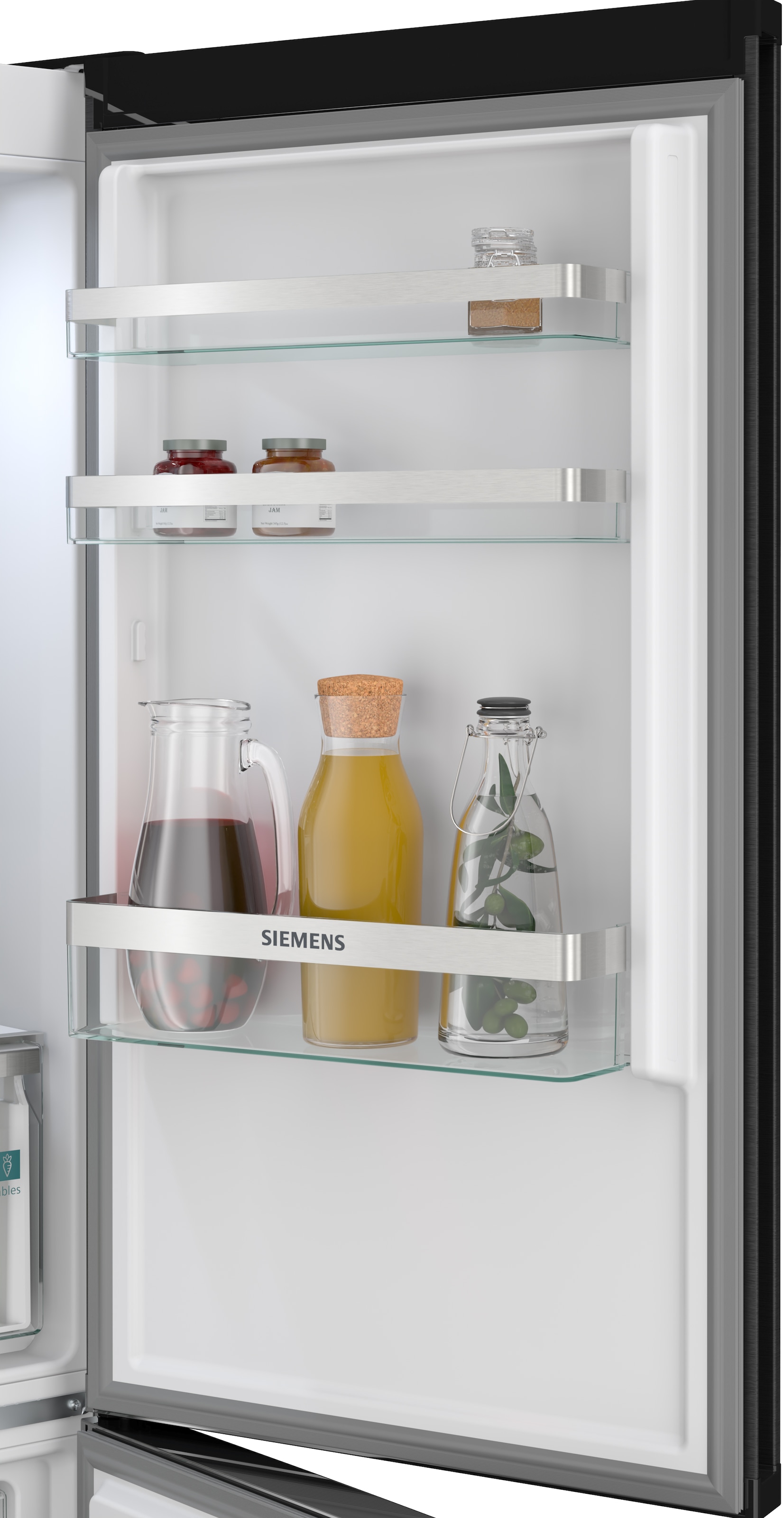 SIEMENS Kühl-/Gefrierkombination iQ300 »KG36NVXBG« 186 cm hoch 60 cm breit hyperFresh System für frisches Obst und Gemüse sowie Total noFrost