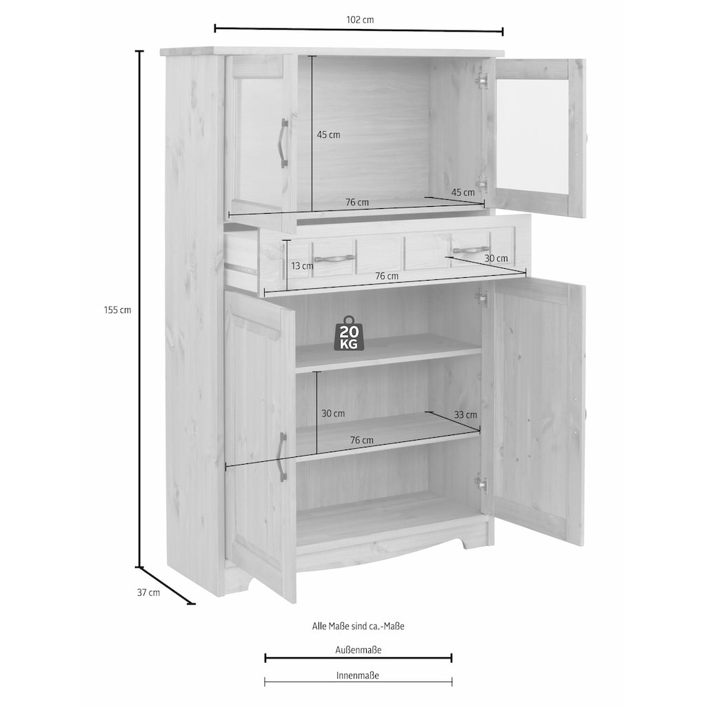 Home affaire Highboard »Trinidad«