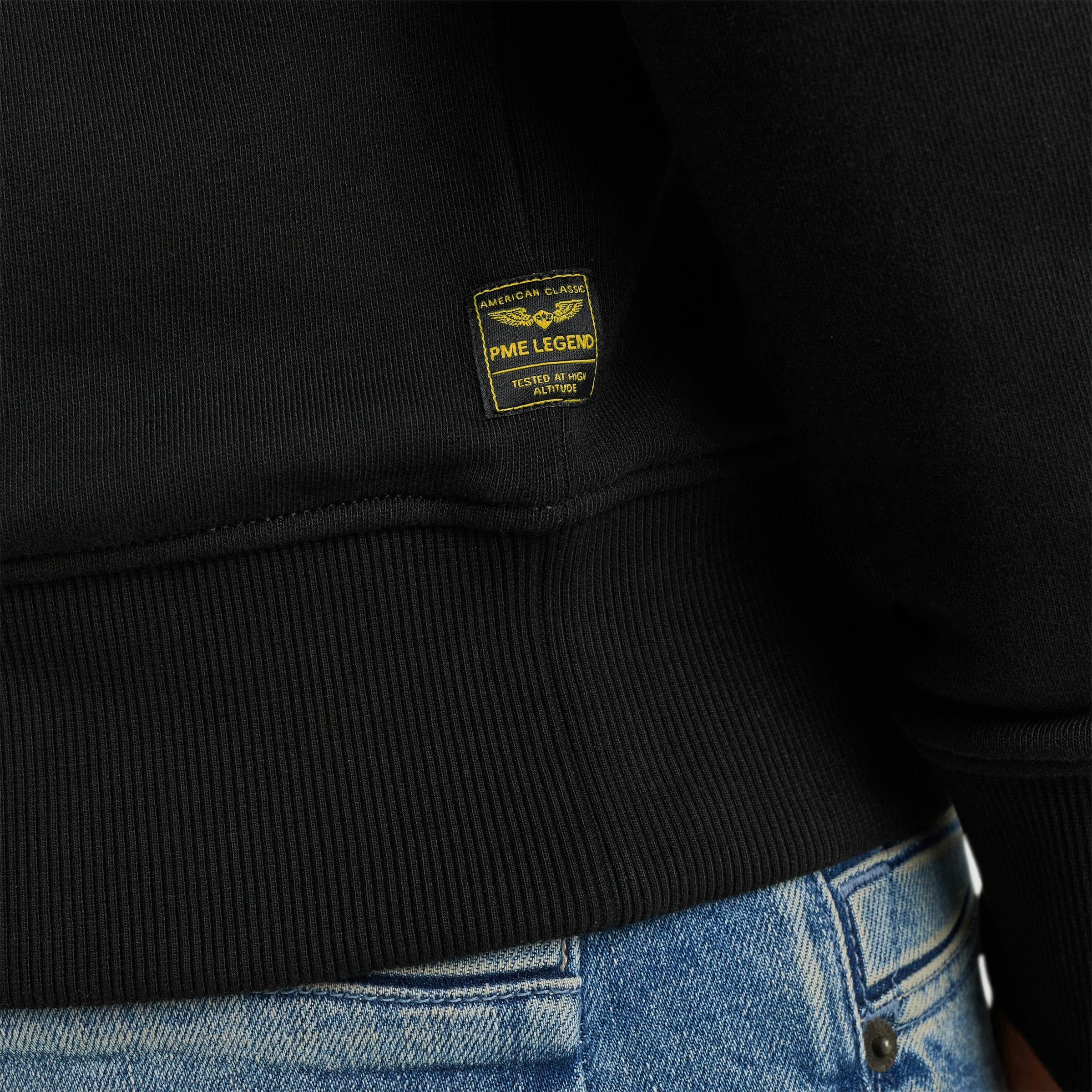 PME LEGEND Sweatshirt »Crewneck soft terry with logo«, mit Logo Stickerei