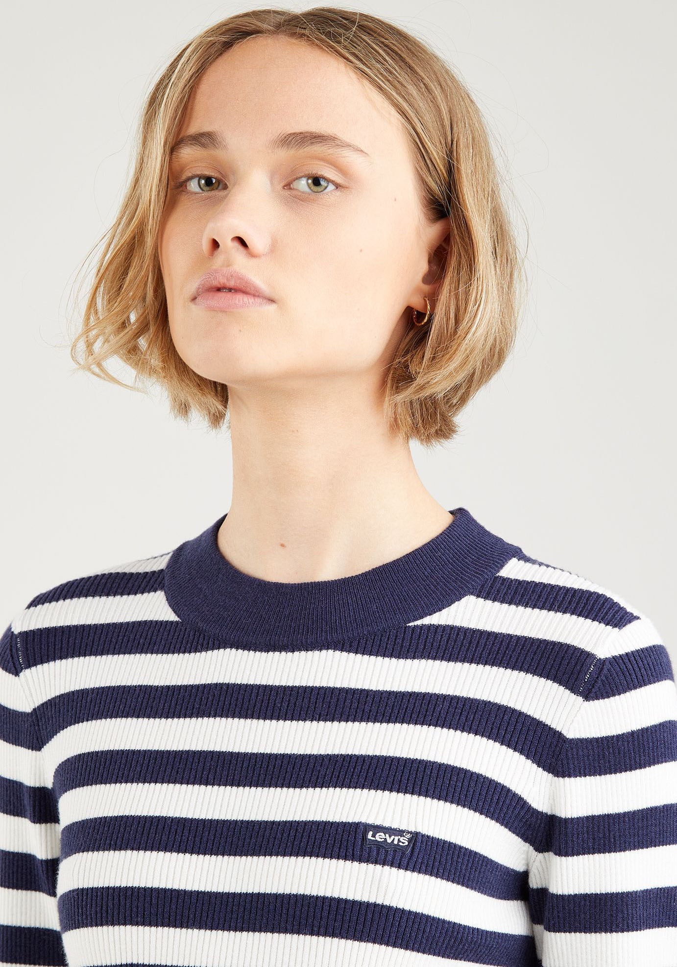 Levi's® Strickpullover »RIB SWEATER«, mit Batwing Logo
