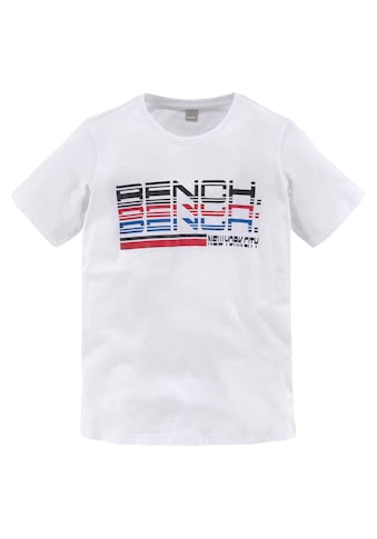 Bench. T-Shirt, trendiger Logoprint kaufen
