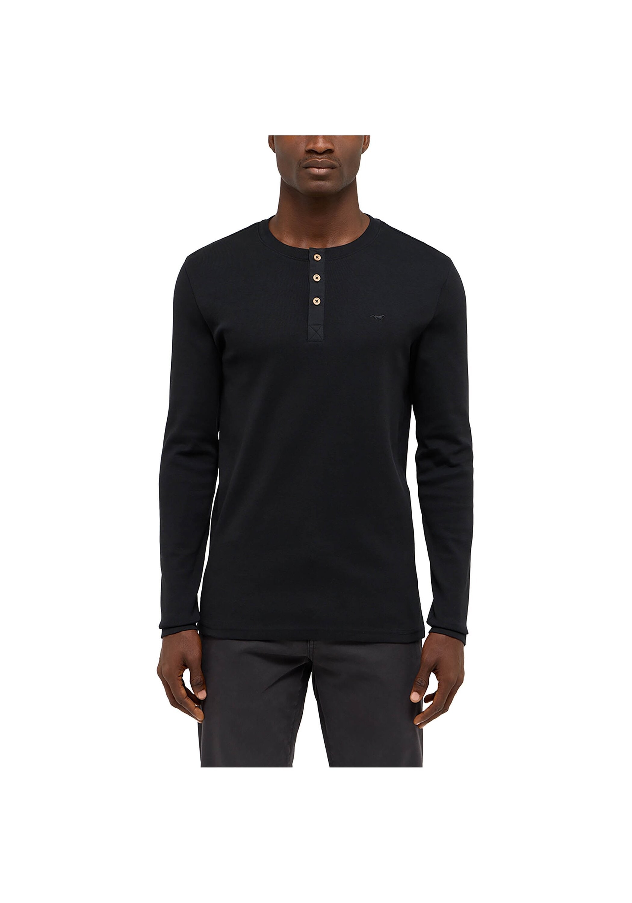 MUSTANG Longsleeve »Longsleeve Style Arminto 2P 2er Pack«