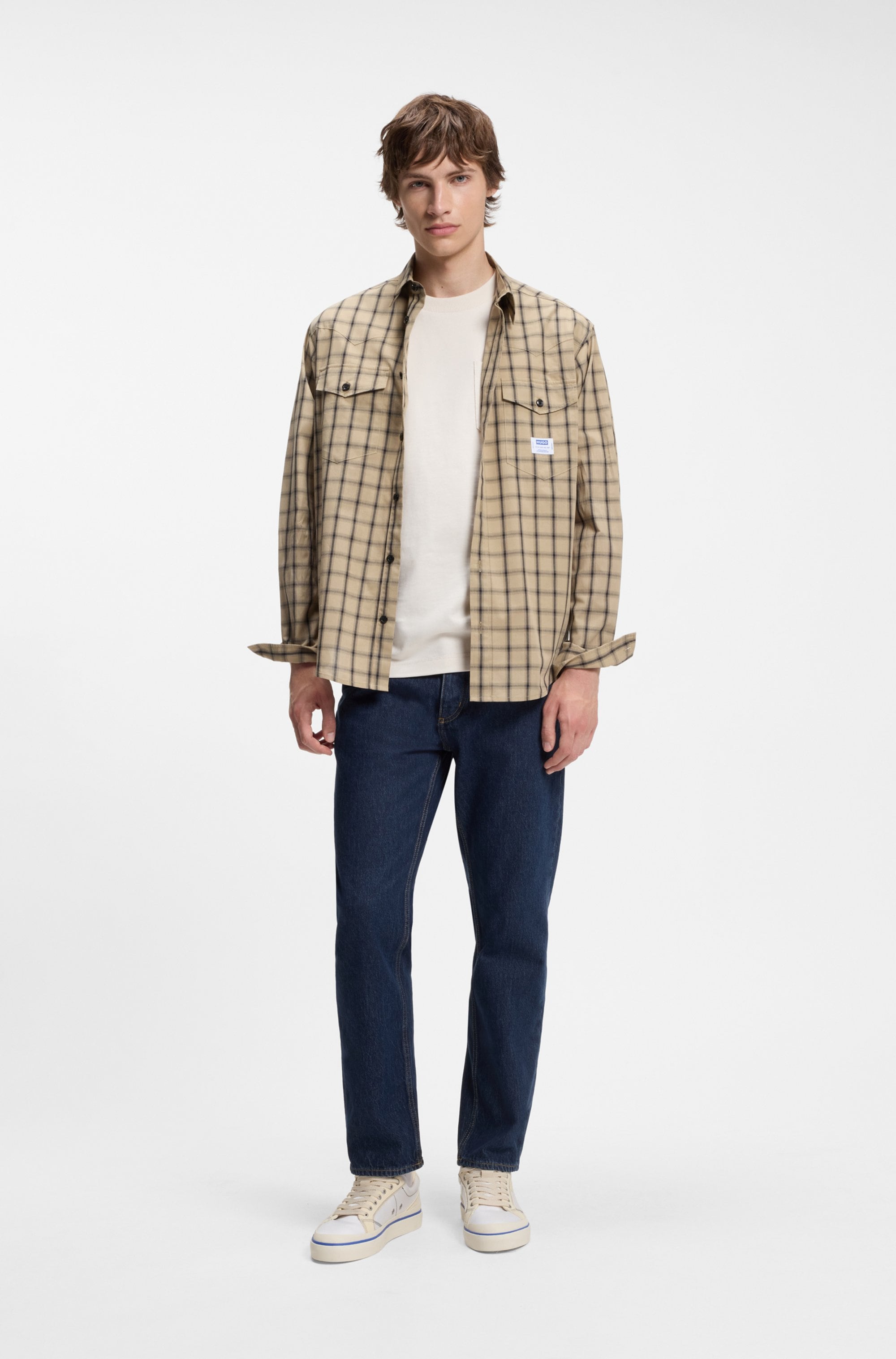 HUGO 5-Pocket-Jeans »Jonah« Regular Fit, reine Baumwolle