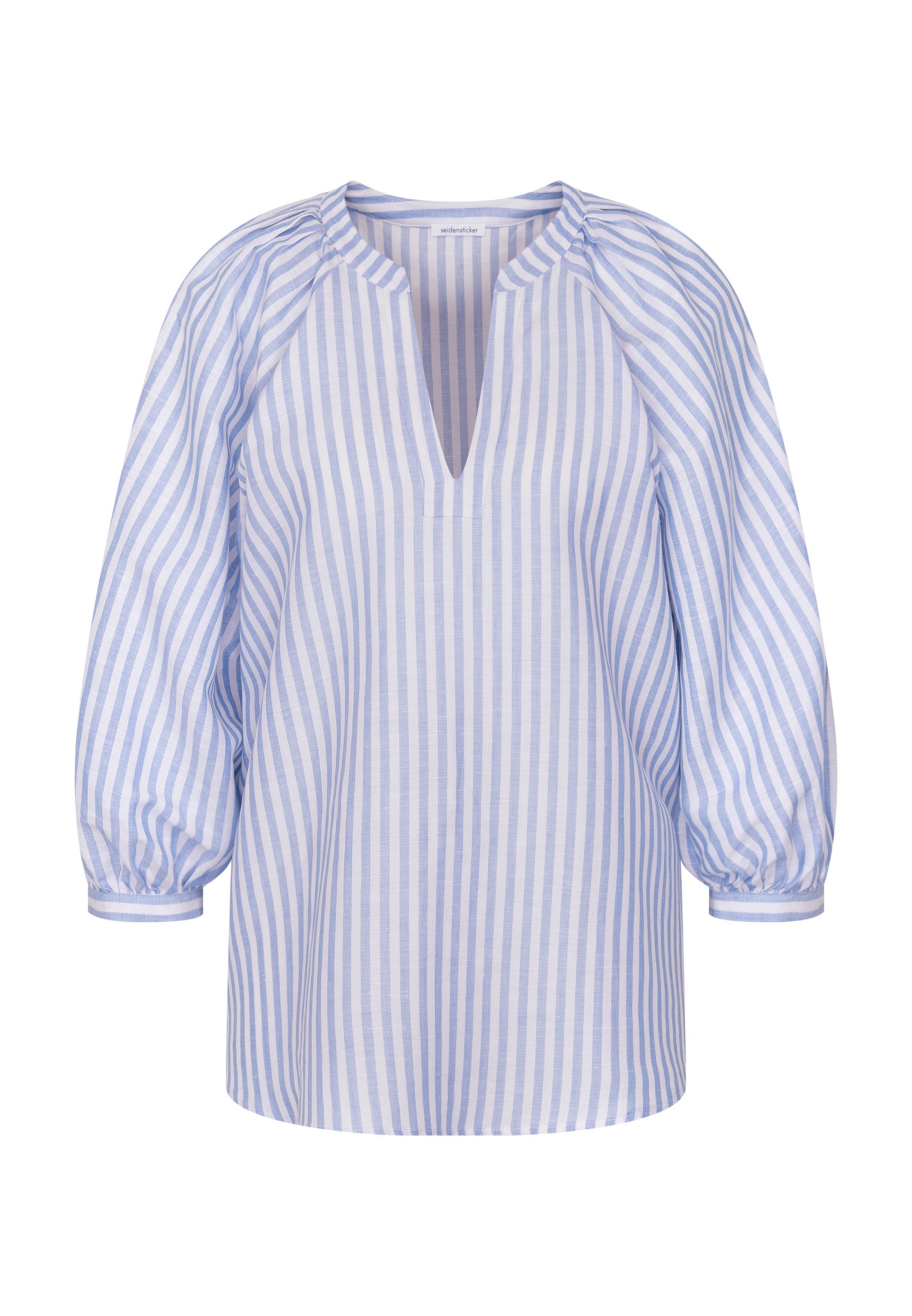 seidensticker Klassische Bluse Tunika Druck