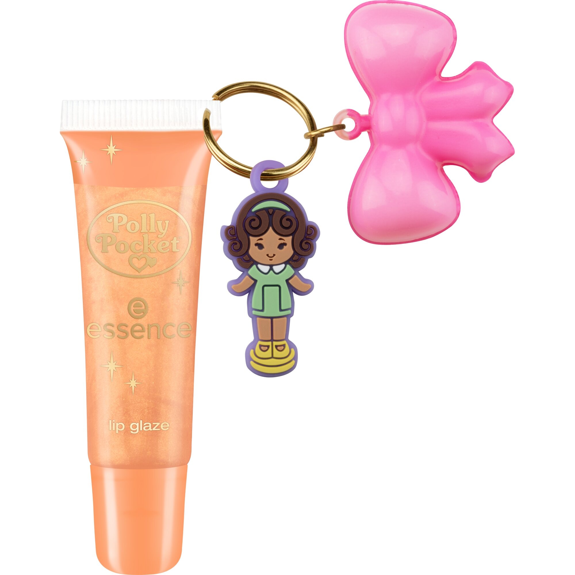Essence Lipgloss »Polly Pocket lip glaze«, (Set, 3 tlg.), Drei Styles passend zu jedem Mood, Praktisch für Touch-ups unterwegs
