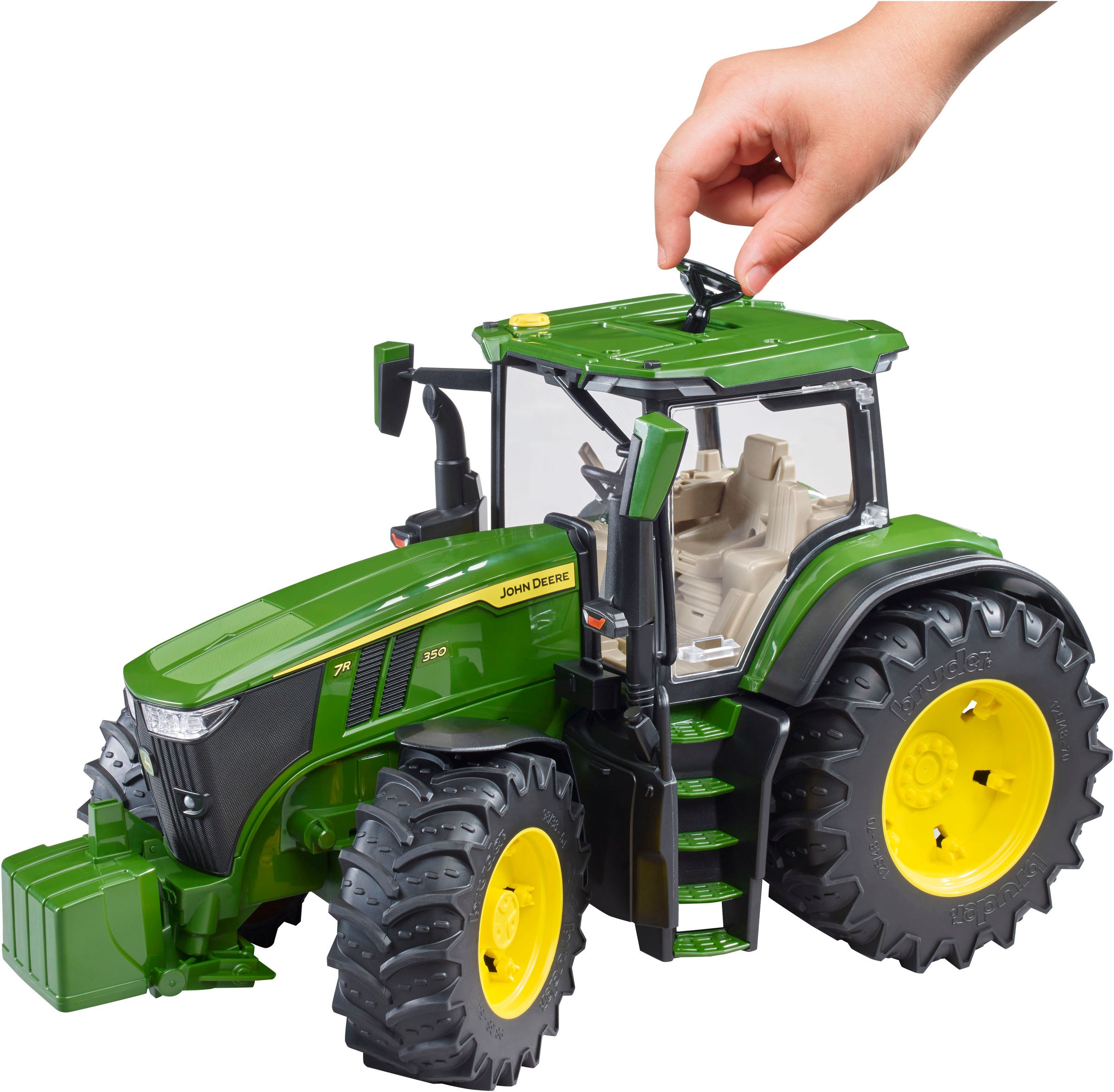 Bruder® Spielzeug-Traktor »John Deere 7R350 (03150)« Made in Europe
