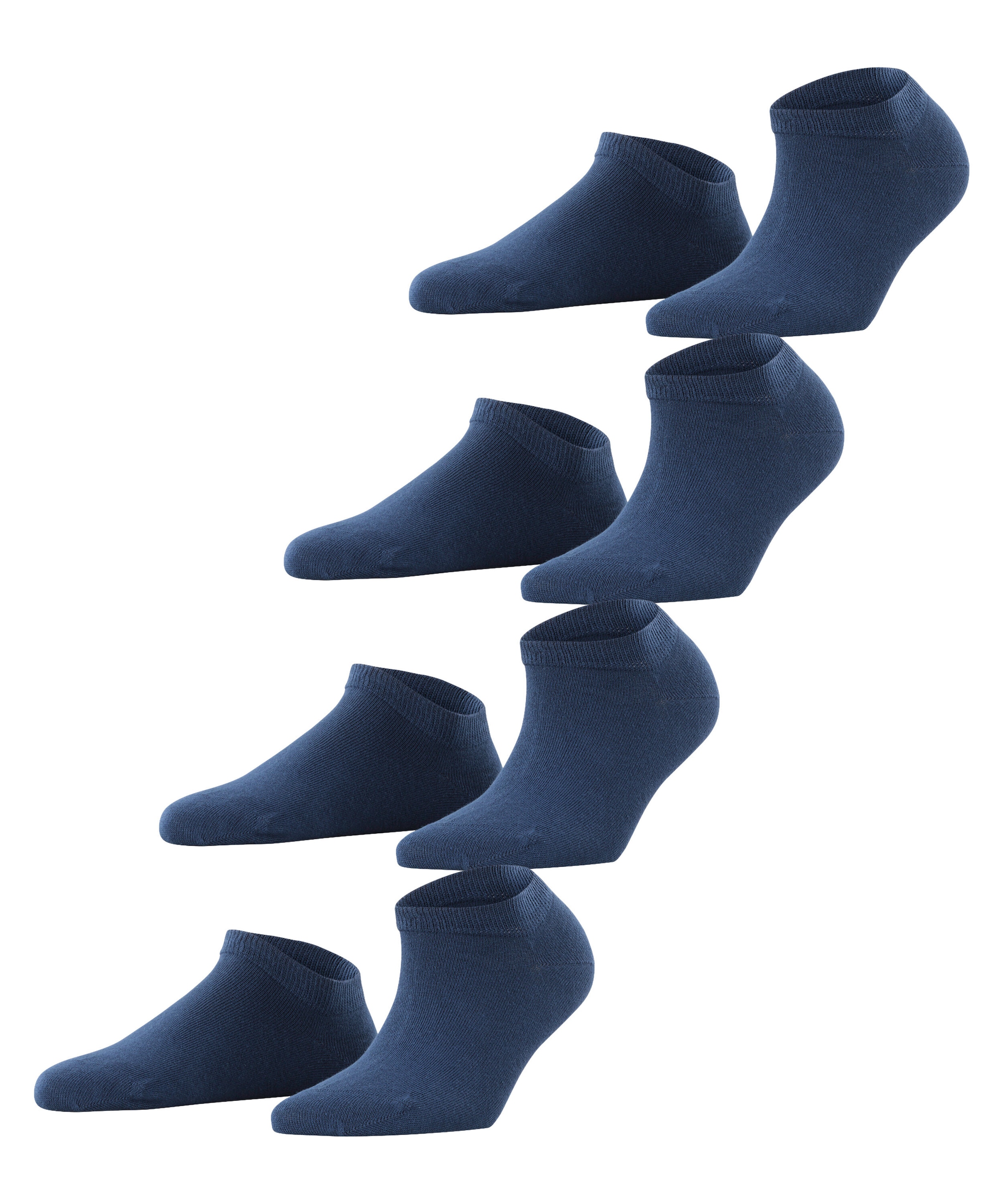 Esprit Sneakersocken »Solid« Einheitsgröße 36-41, geripptes Bündchen, unifarben, Basic Vorteilspack