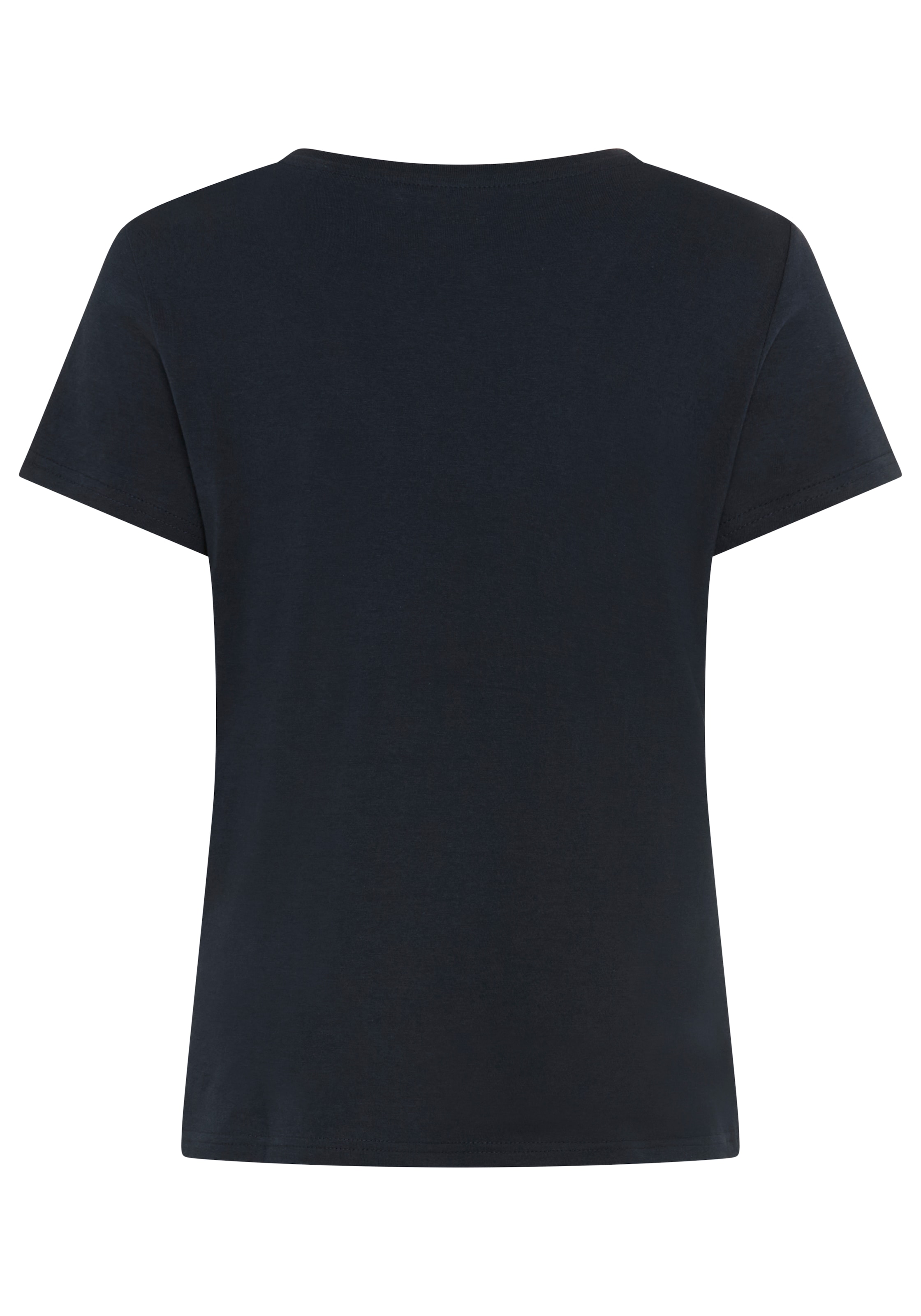 MUSTANG T-Shirt Trageangenehme Baumwollqualität