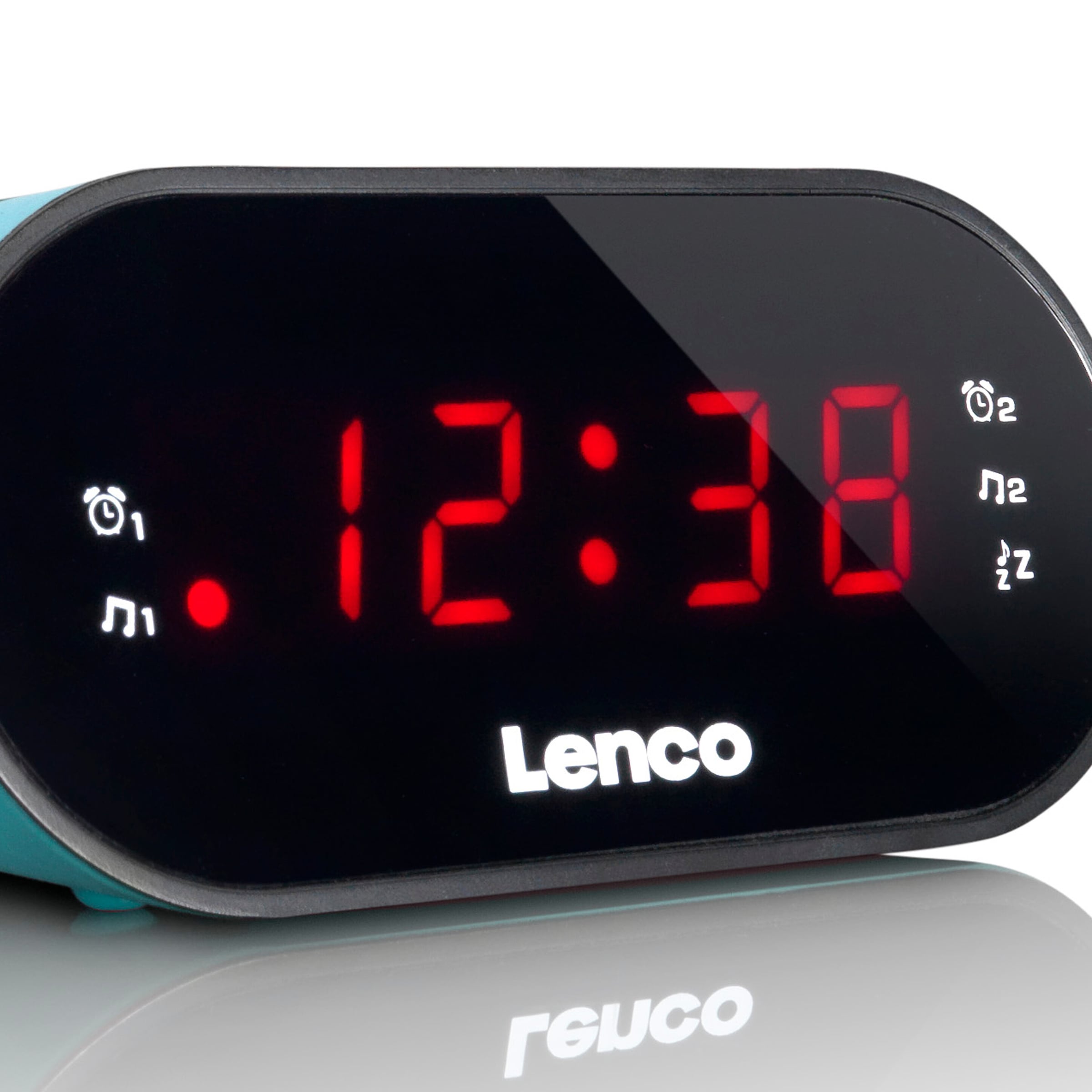 Lenco Uhrenradio »CR-07 blue«