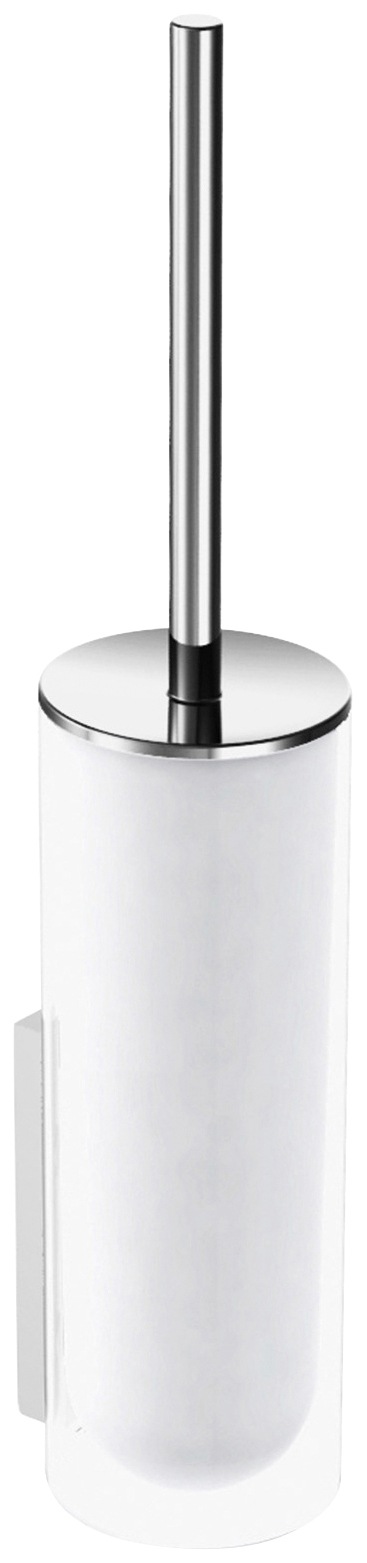 Keuco WC-Garnitur »Edition 400«, aus Kunststoff-Glas, Echtkristall-Glas mattiert, verchromt