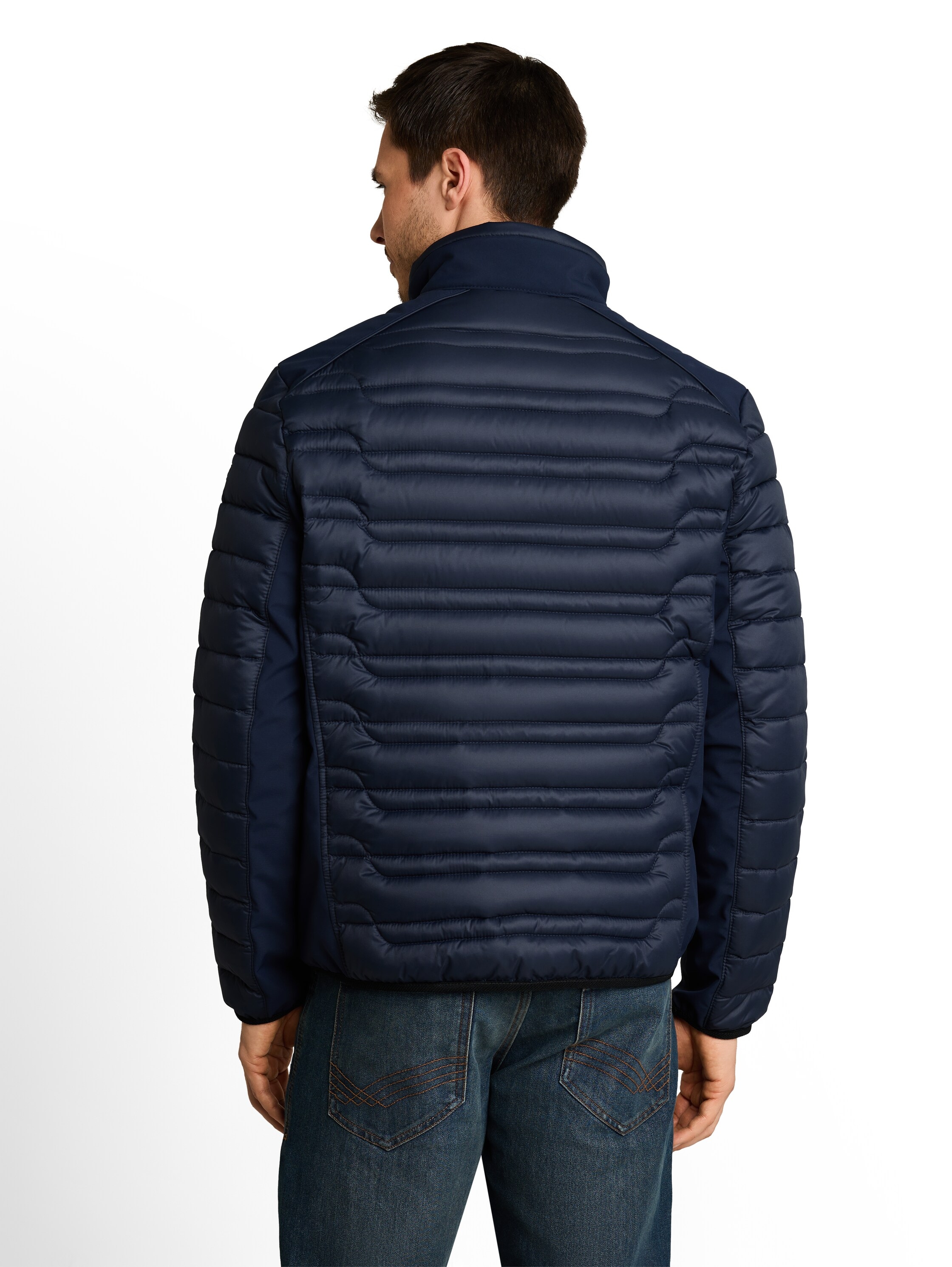 TOM TAILOR Steppjacke »Regular« ohne Kapuze mit Stehkragen und Reißverschluss