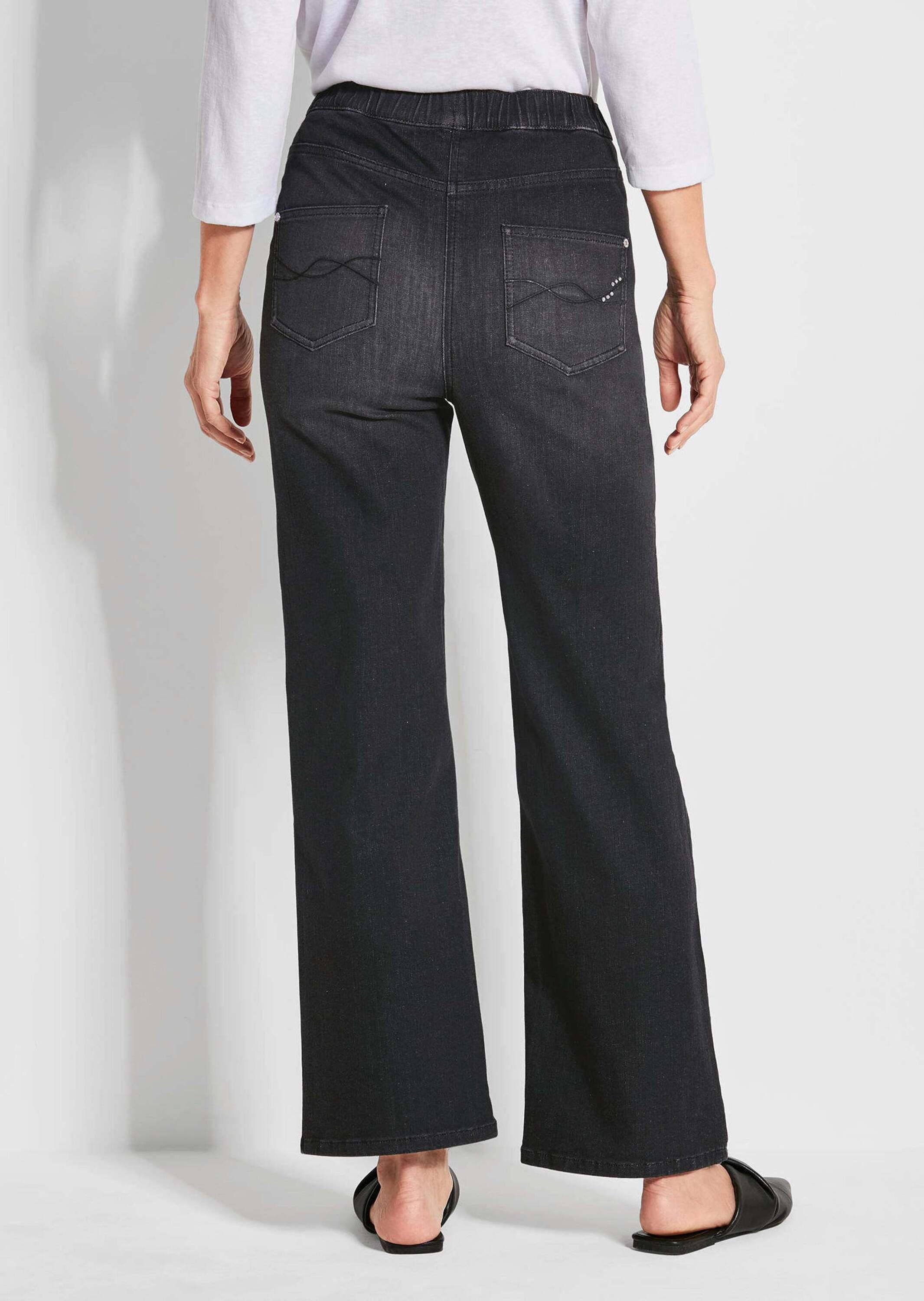 GOLDNER Stretch-Jeans »Kurzgröße Bequeme Jeanshose VERA«