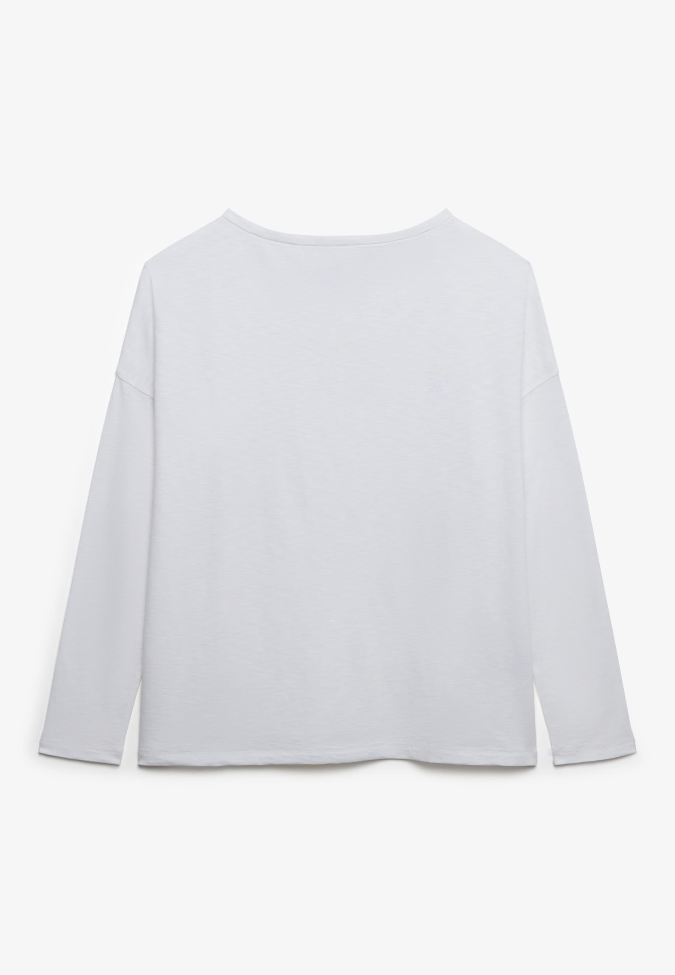 Superdry Langarmshirt »STUDIOS BOAT NECK SLUB LS TOP« Baumwollmischung, oversize