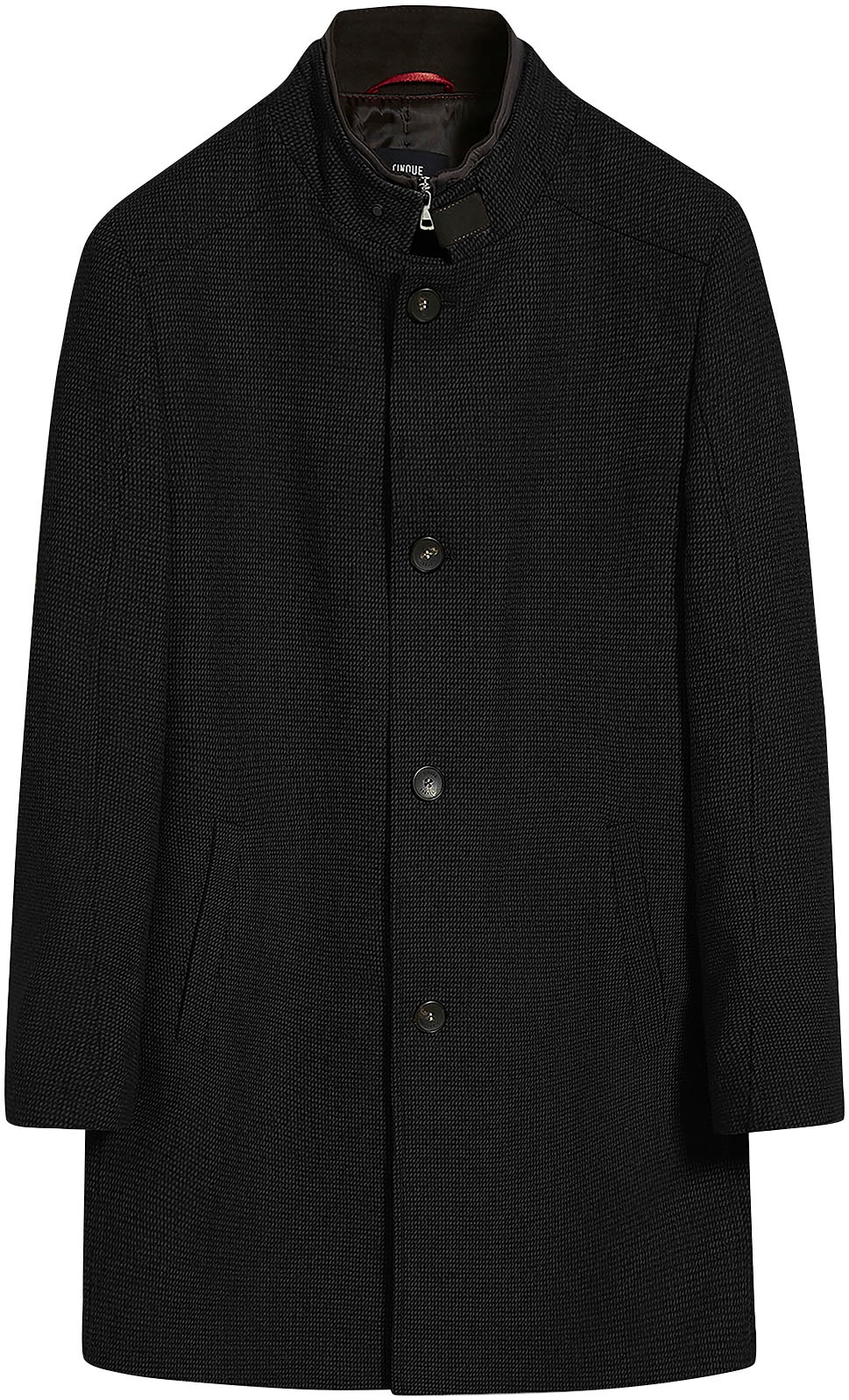 Cinque Herren Wollmantel »CILIVERPOOL« in grau, Größe 102