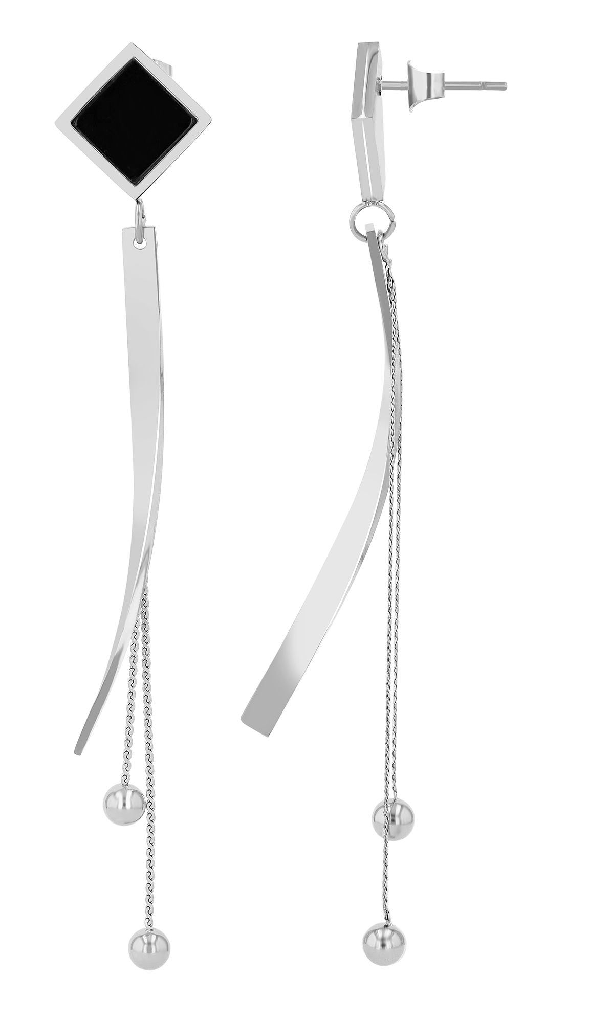 Adelia´s Paar Ohrstecker »Damen Ohrringe ¿ Ohrstecker aus Edelstahl«