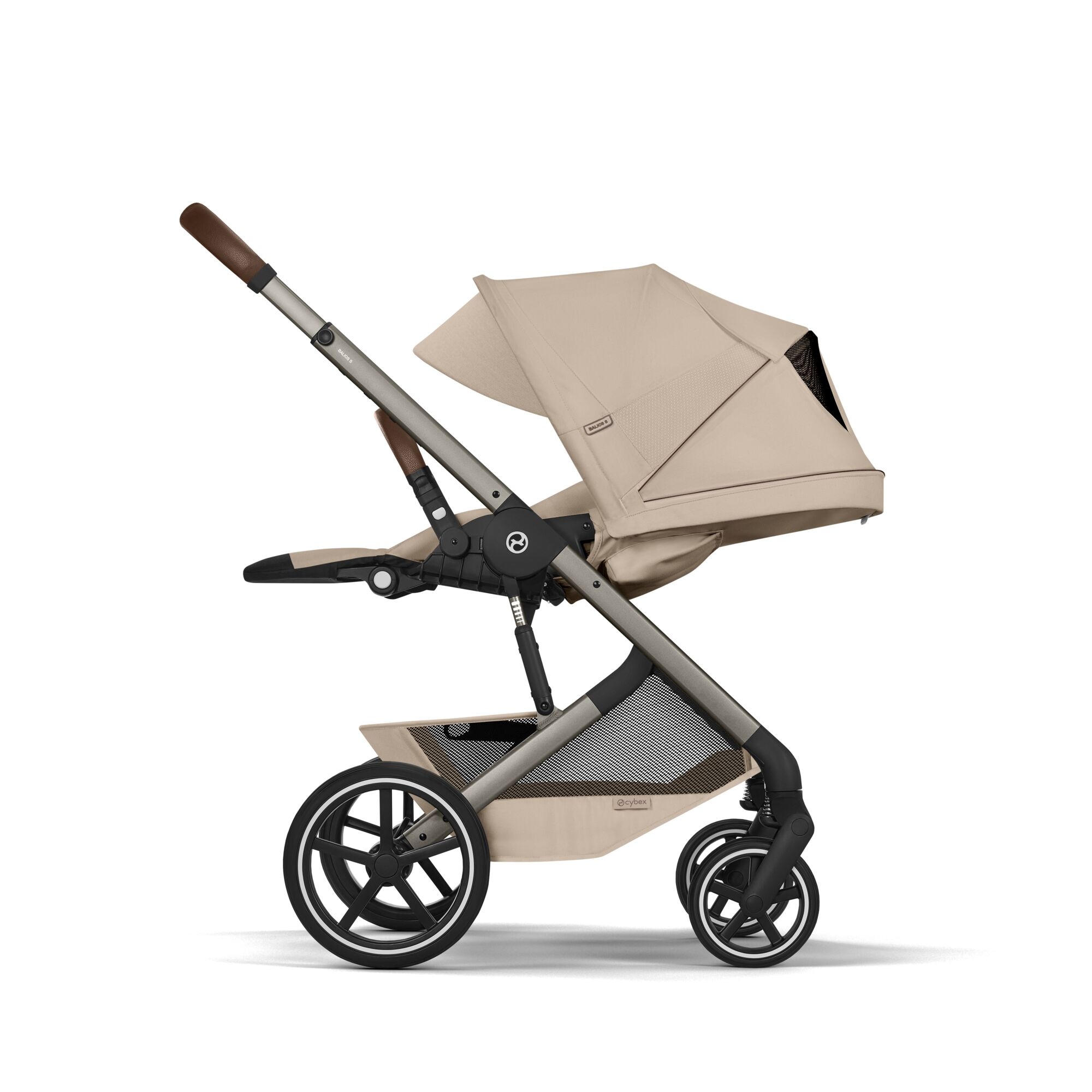 Cybex Kombi-Kinderwagen »Cybex Gold, Balios inkl. Babywanne Cot S Lux« 22 kg
