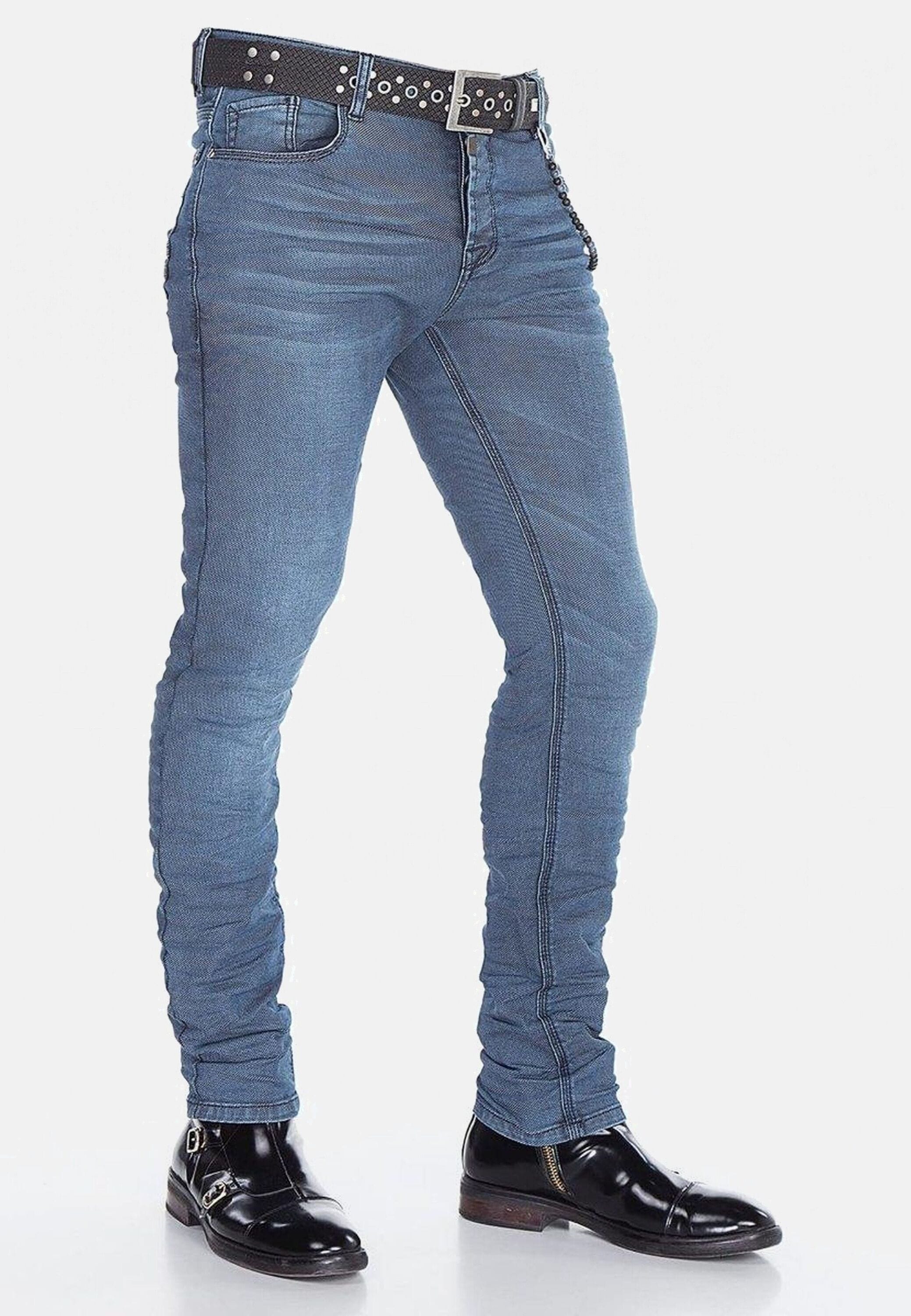 Cipo & Baxx Röhrenjeans »Cipo & Baxx Jeans« mit Elasthanzusatz, CD374