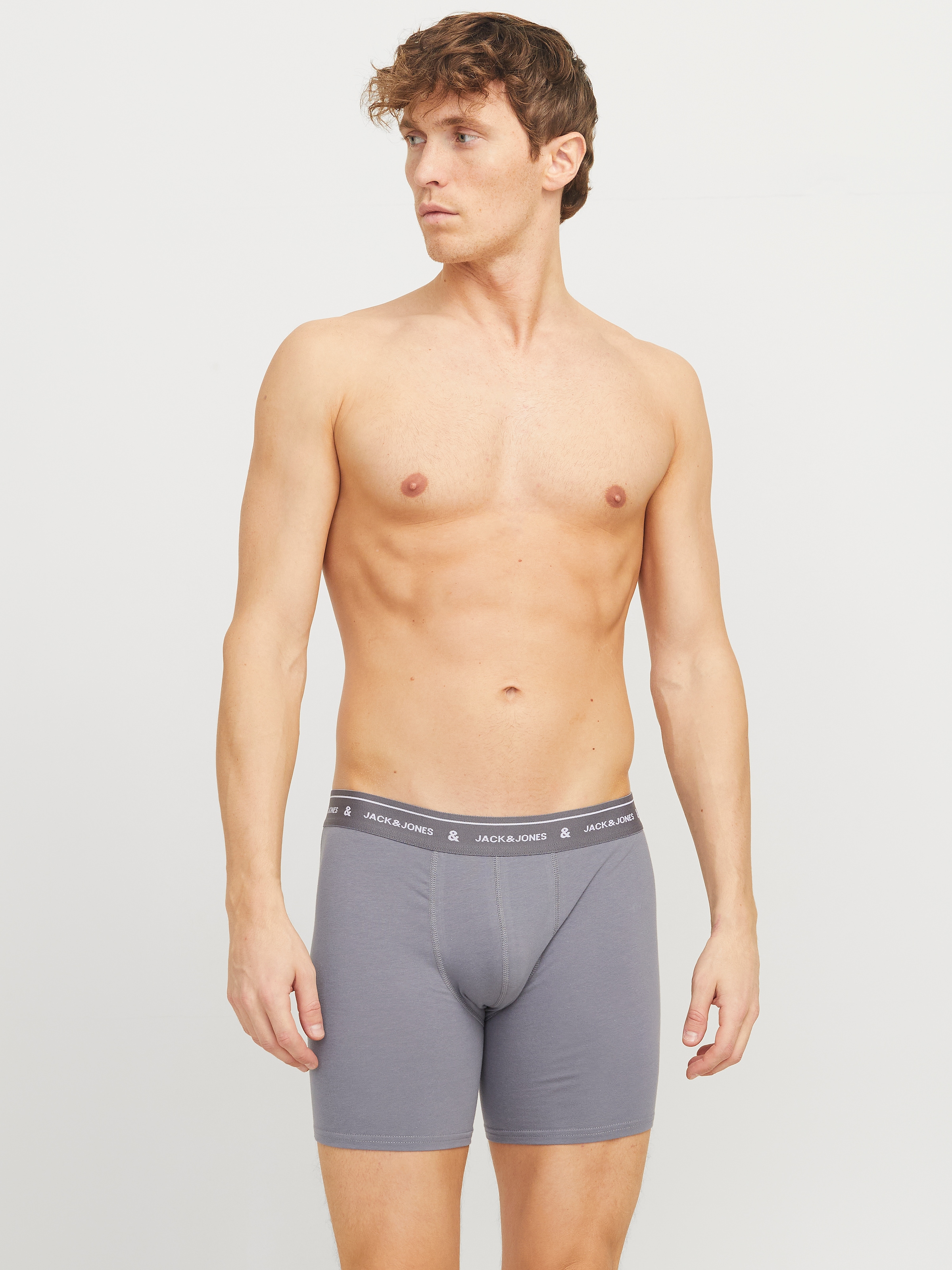 Jack & Jones Boxershorts »JACWYATT SOLID TRUNKS 5«, (Packung, 5 St.)