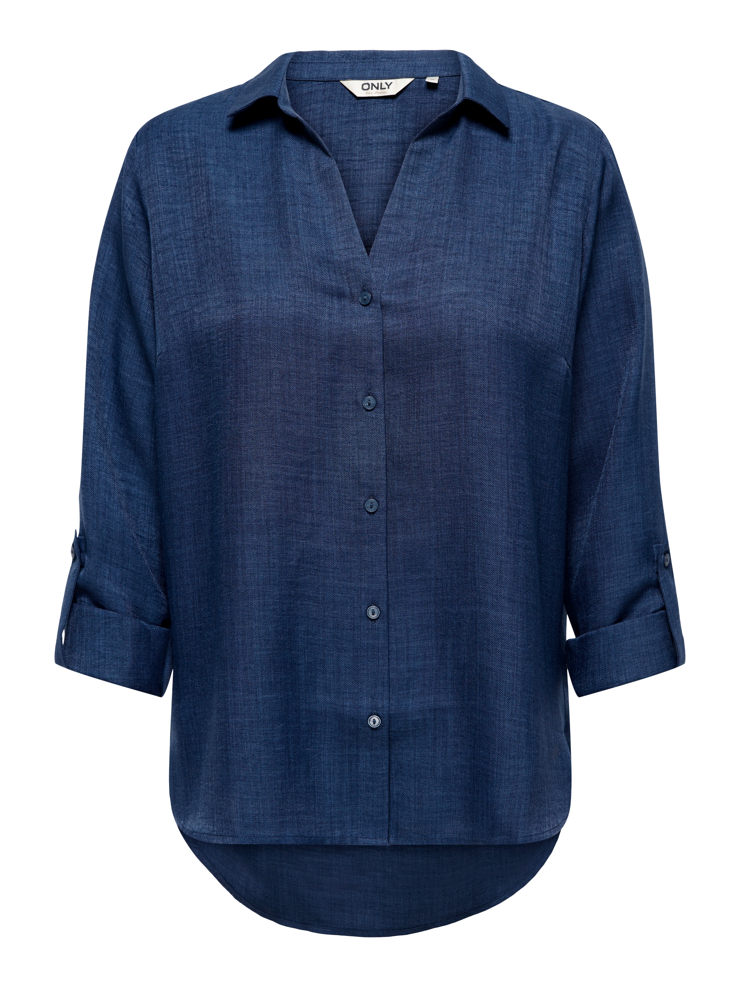 ONLY Hemdbluse »ONLRILLO MELLI LS REG SHIRT WVN«