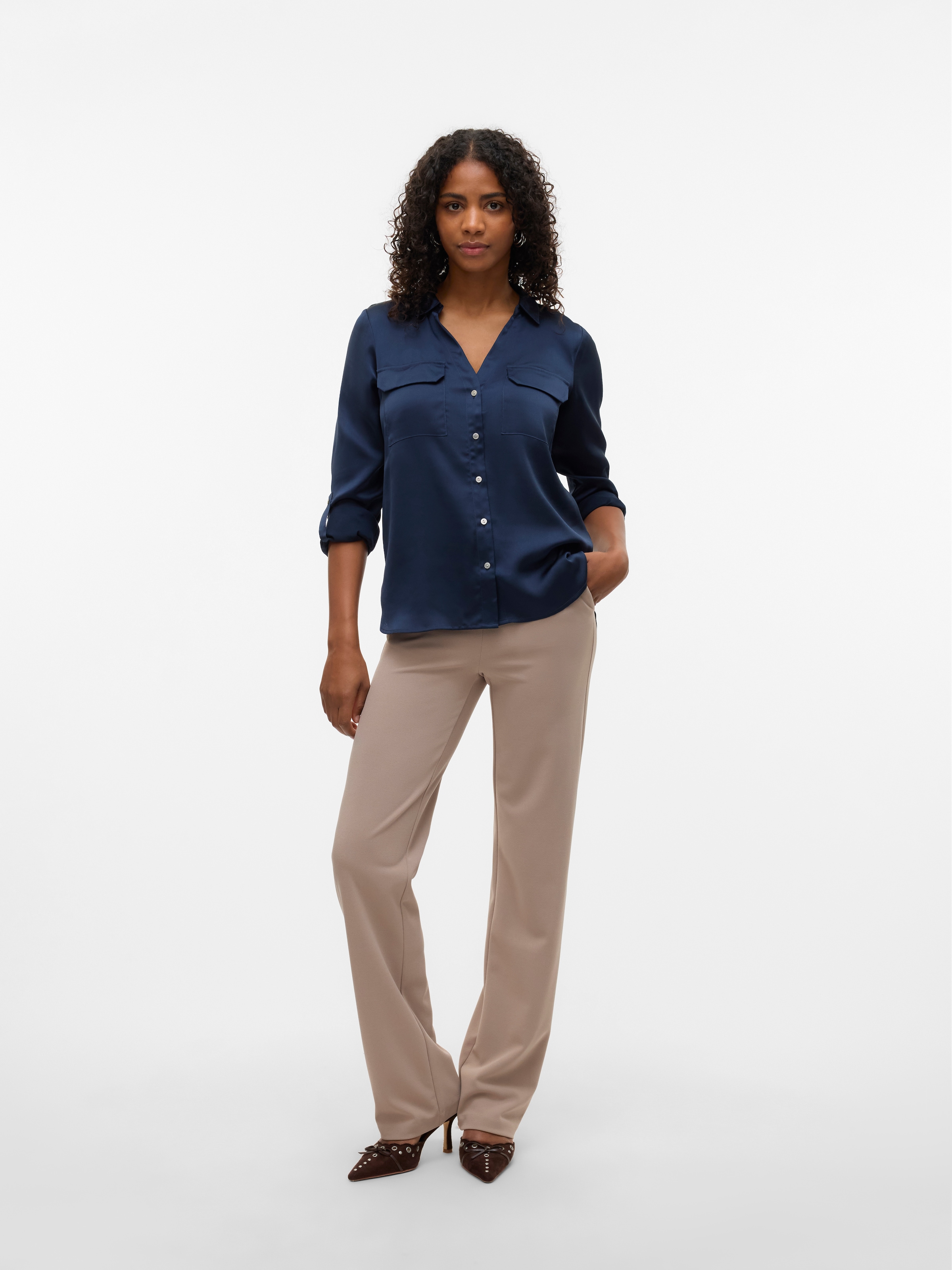 Vero Moda Anzughose »VMZAMIRA MR SLIM STRAIGHT PANT«