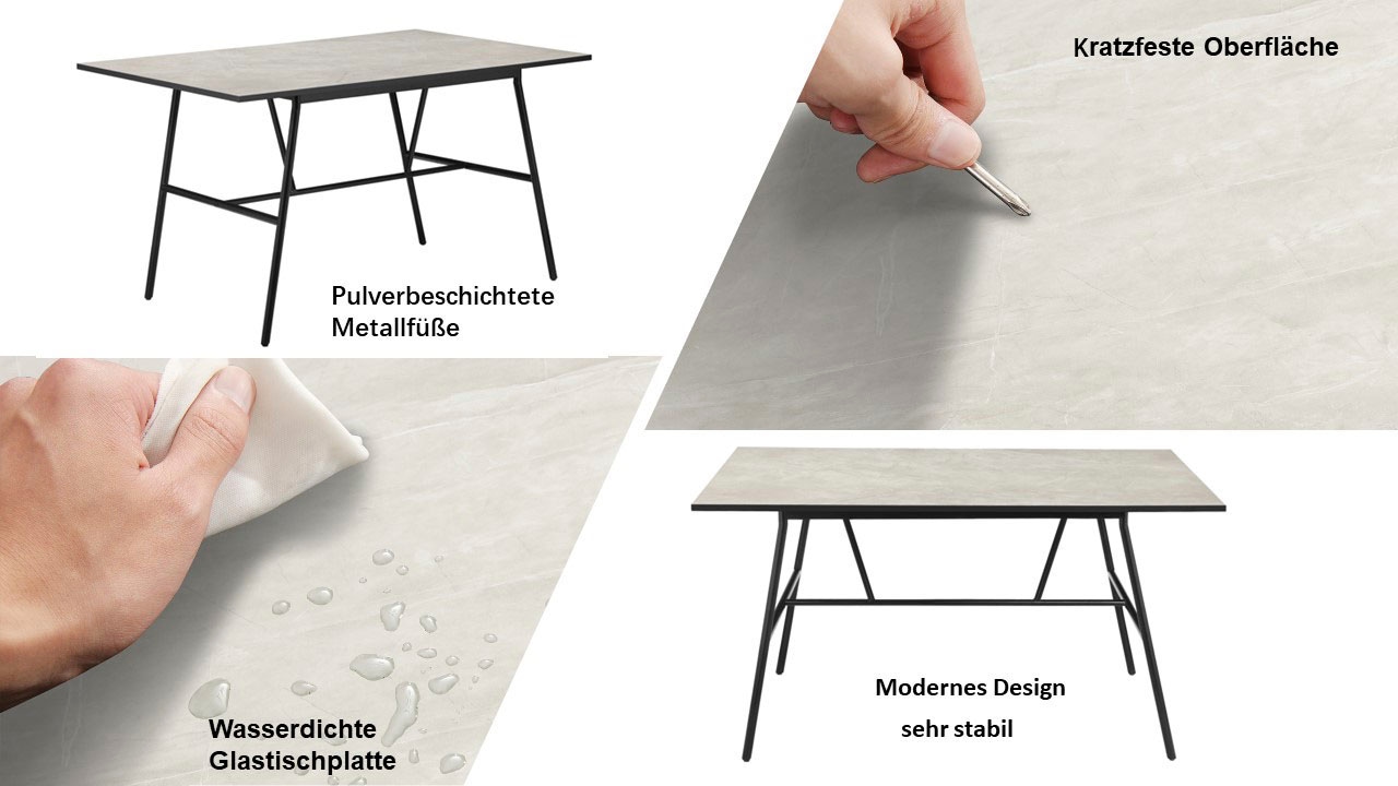 Home affaire Esstisch »Anwar, TOPSELLER!, OTTOs Choice« mit Melaminharzbeschichtung, in verschiedenen Größen