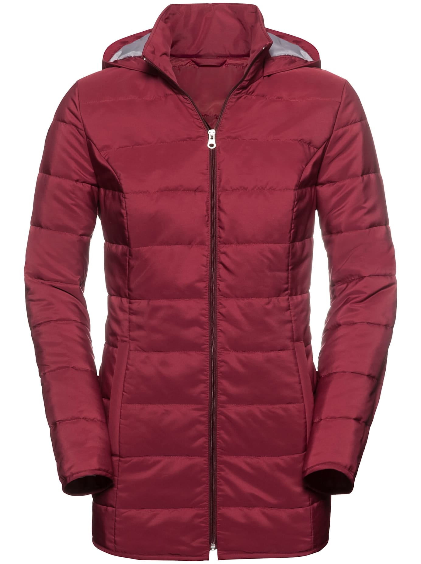 Classic Basics Steppjacke, mit Kapuze