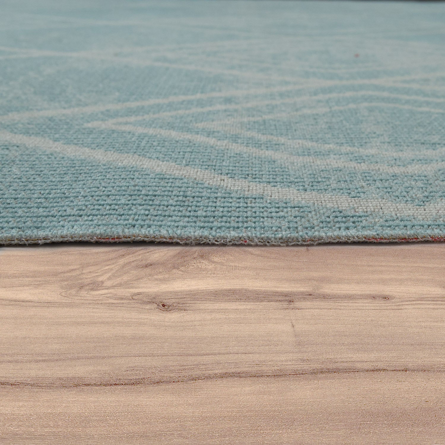 Paco Home Teppich »Artigo 427«, rechteckig, 2 mm Höhe, Kurzflor, Rauten Design, In- und Outdoor geeignet