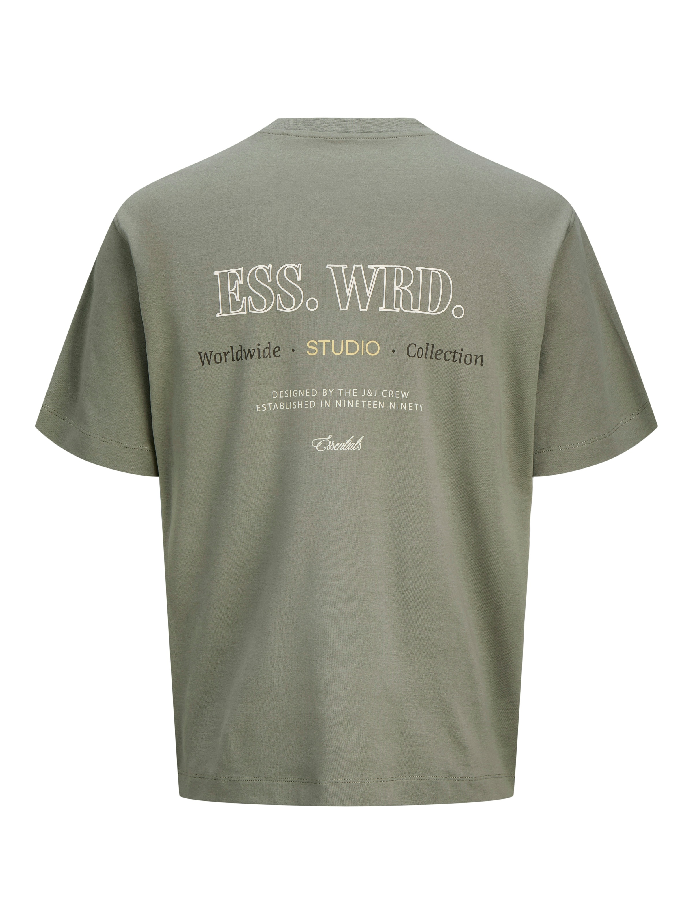 Jack & Jones PlusSize T-Shirt »JJEURBAN EDGE STUDIO TEE SS SN PLS« mit Logobranding
