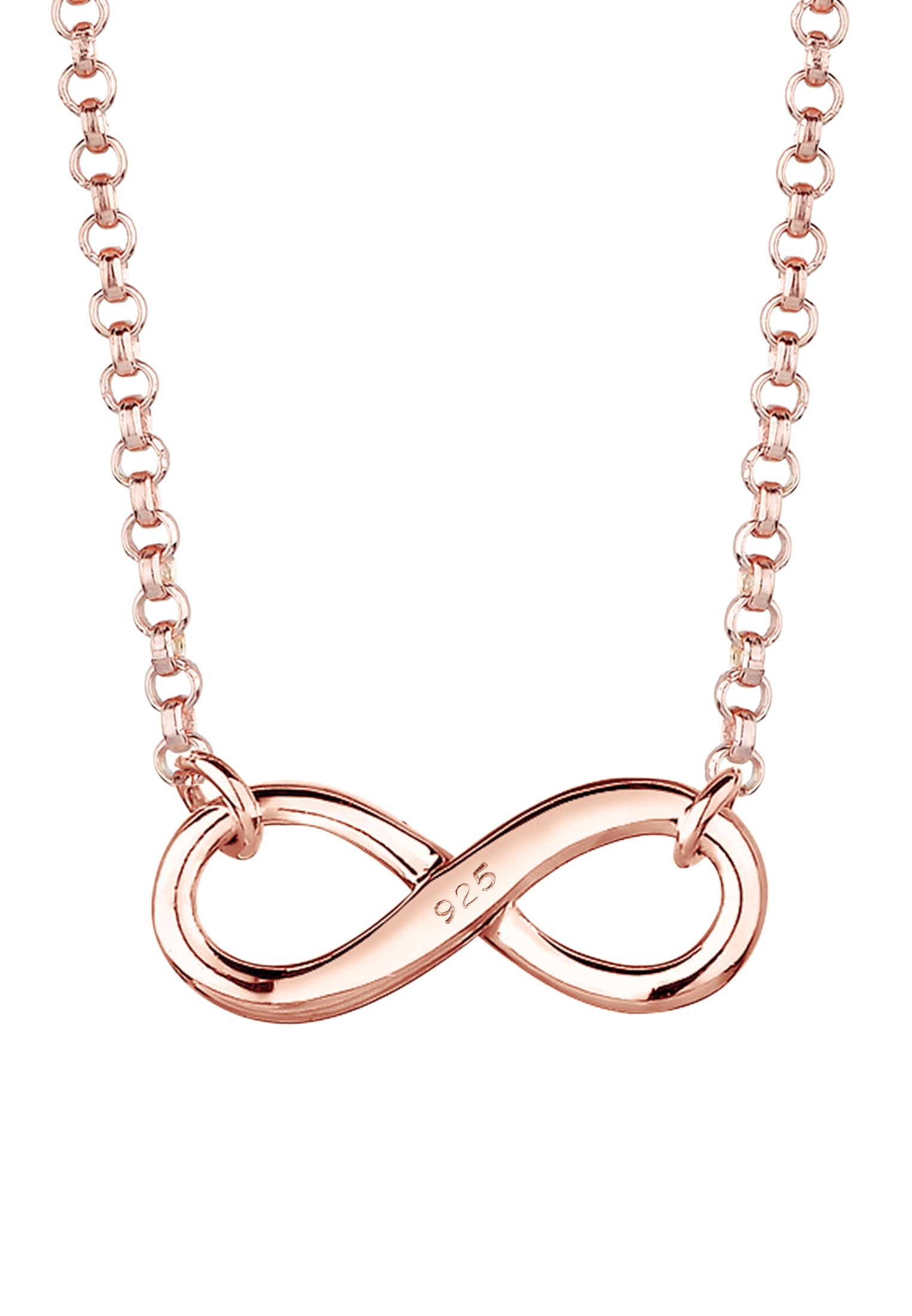 Elli Choker »Halskette Choker Infinity Symbol Unendlichkeit 925 Silber«