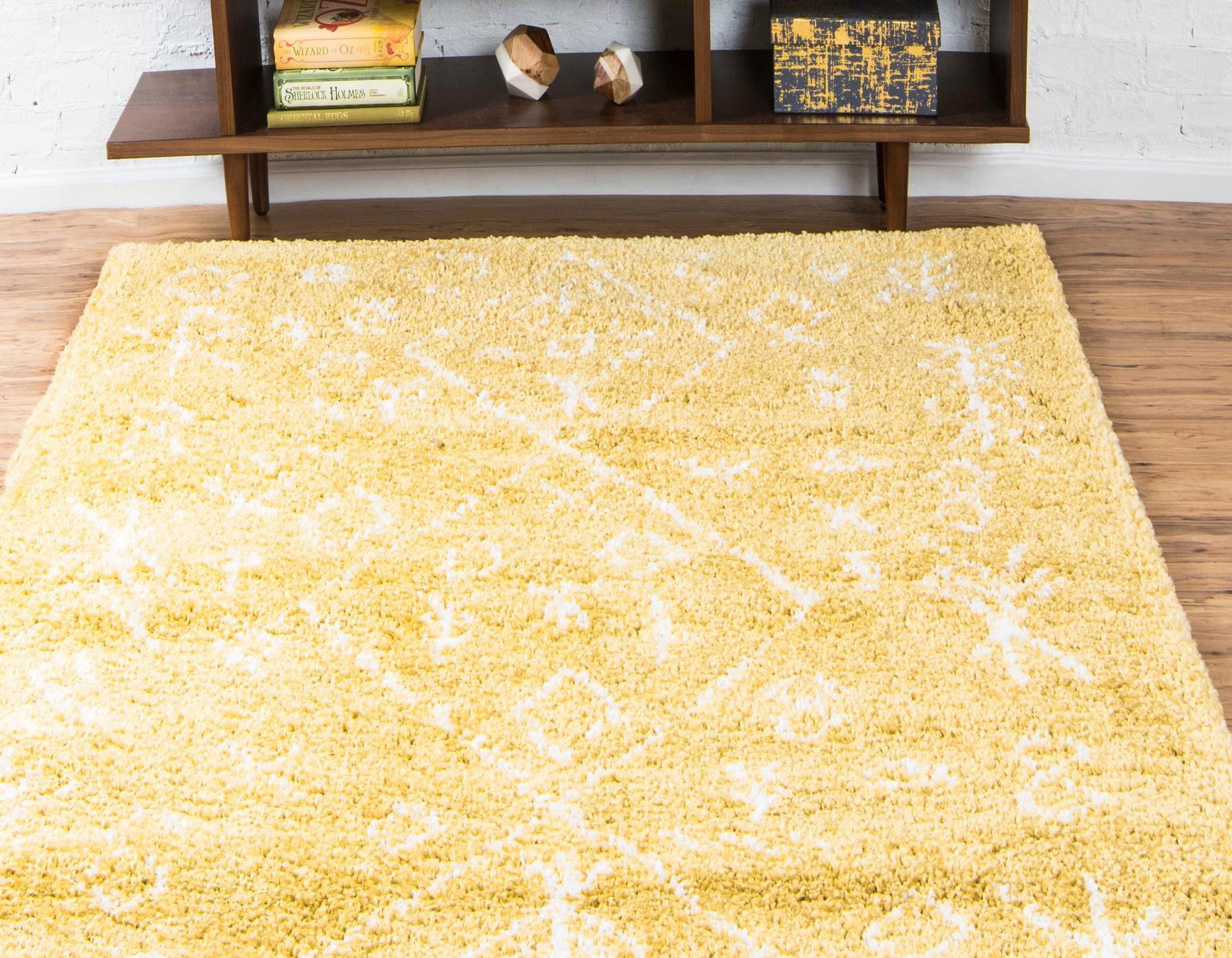 Myflair Möbel & Accessoires Hochflor-Teppich »Temara Shag, LAGERRÄUMUNG!«, rechteckig, 51 mm Höhe, gewebt, Scandi Design, ideal im Wohnzimmer & Schlafzimmer