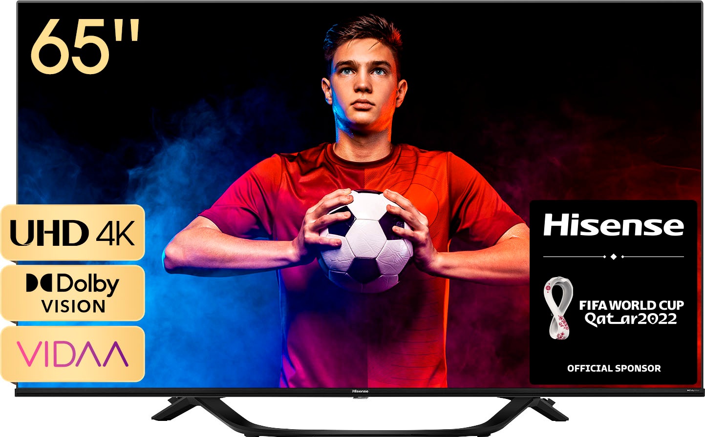 Hisense LED-Fernseher »65A66H«, 164 cm/65 Zoll, 4K Ultra HD, Smart-TV kaufen