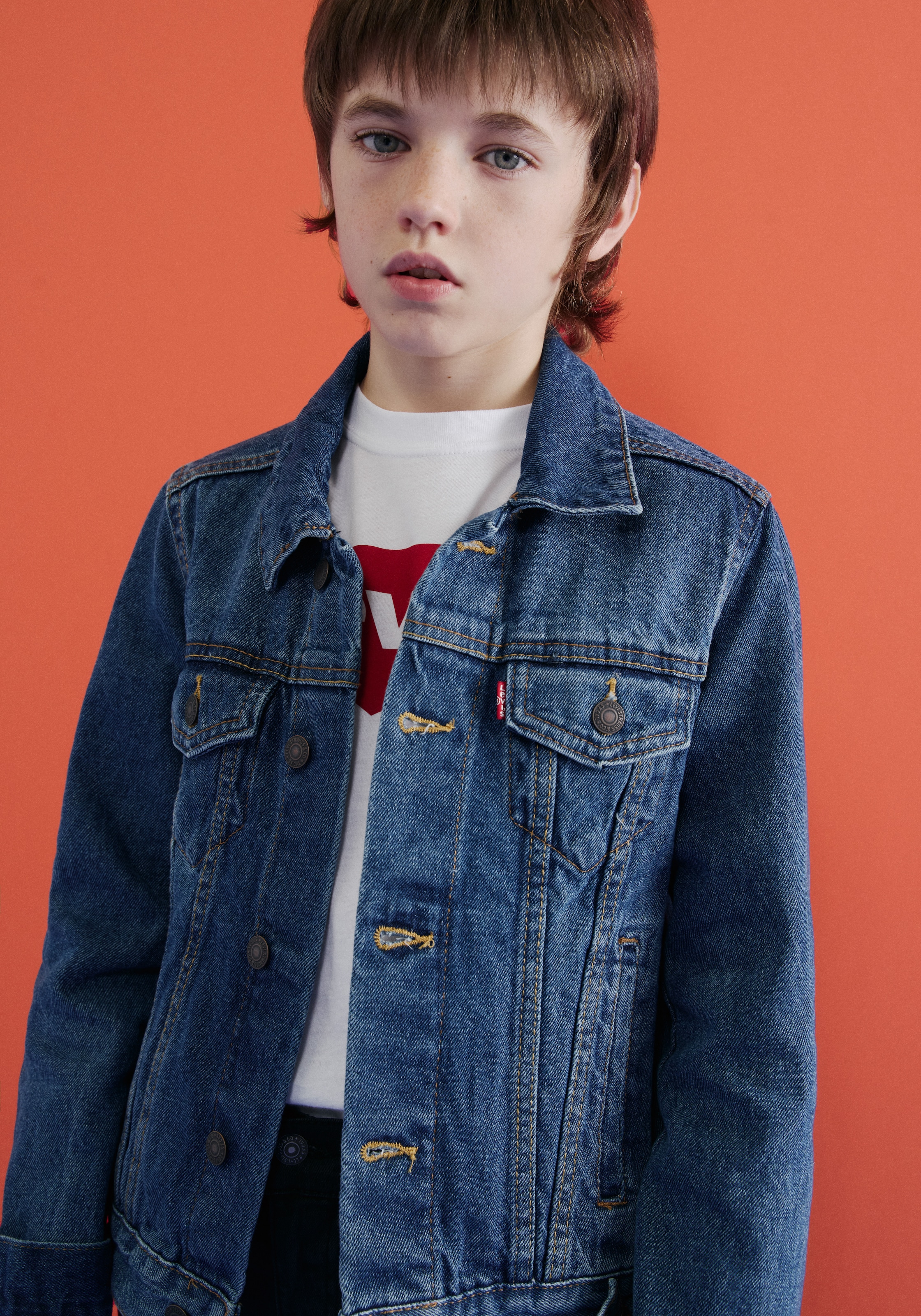 Levi's® Kids Jeansjacke »TRUCKER JACKET«, for BOYS