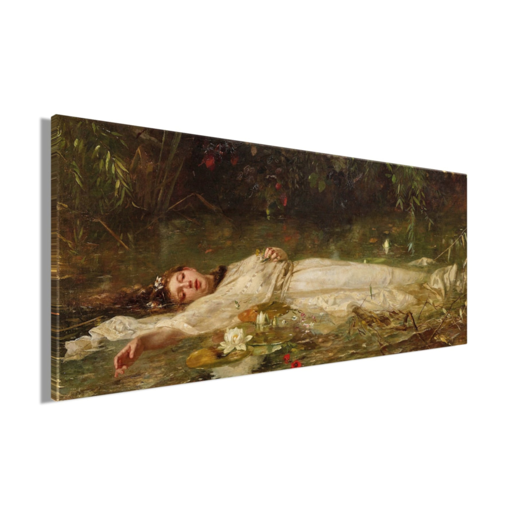 Bönninghoff Leinwandbild Gesicht | Gewässer | Natur | Portrait | Porträts | Romantisch | See | Seebilder 1 Stk. tlg.