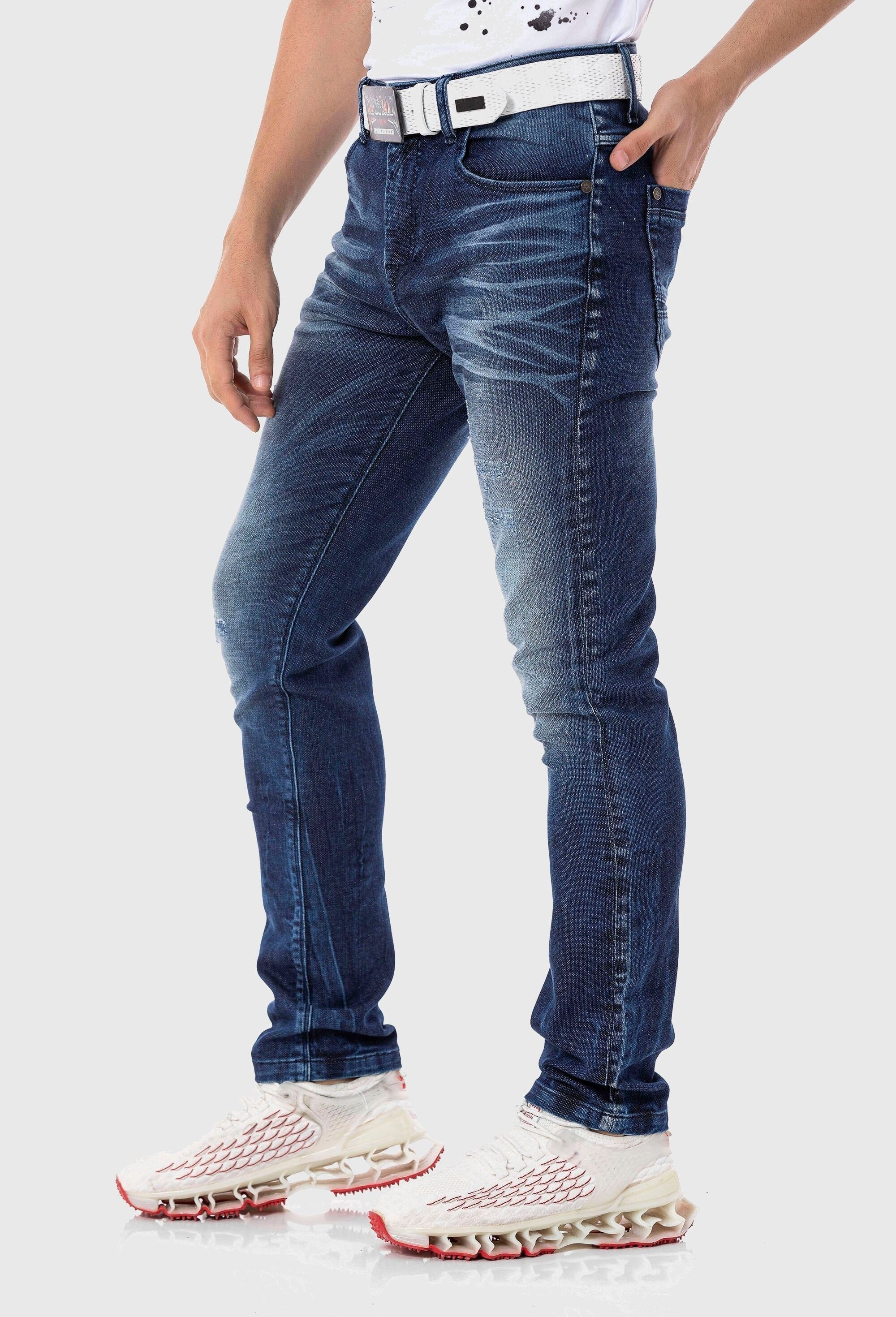 Cipo & Baxx 5-Pocket-Jeans »Cipo & Baxx Hose« mit moderner Waschung