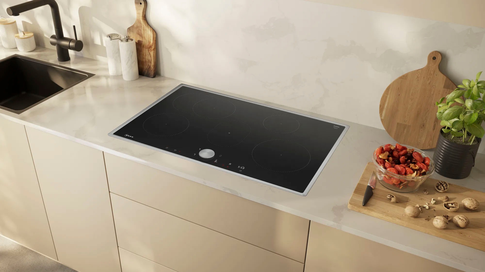 NEFF Induktions-Kochfeld von SCHOTT CERAN® »T58STF1L0«, mit intuitiver Twist Pad® Bedienung