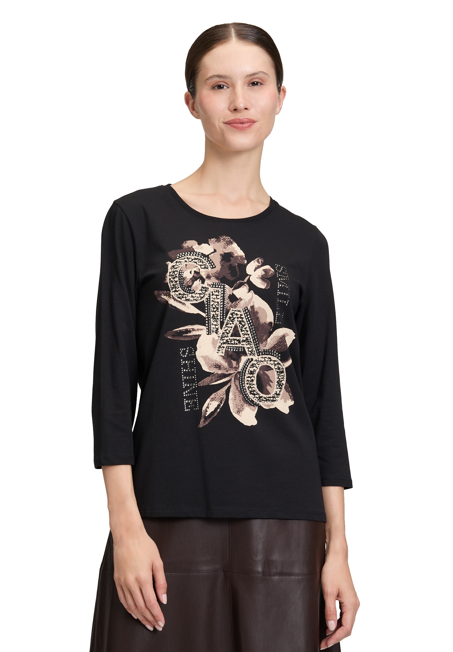 Betty Barclay Langarmshirt »Basic Shirt mit Placement«