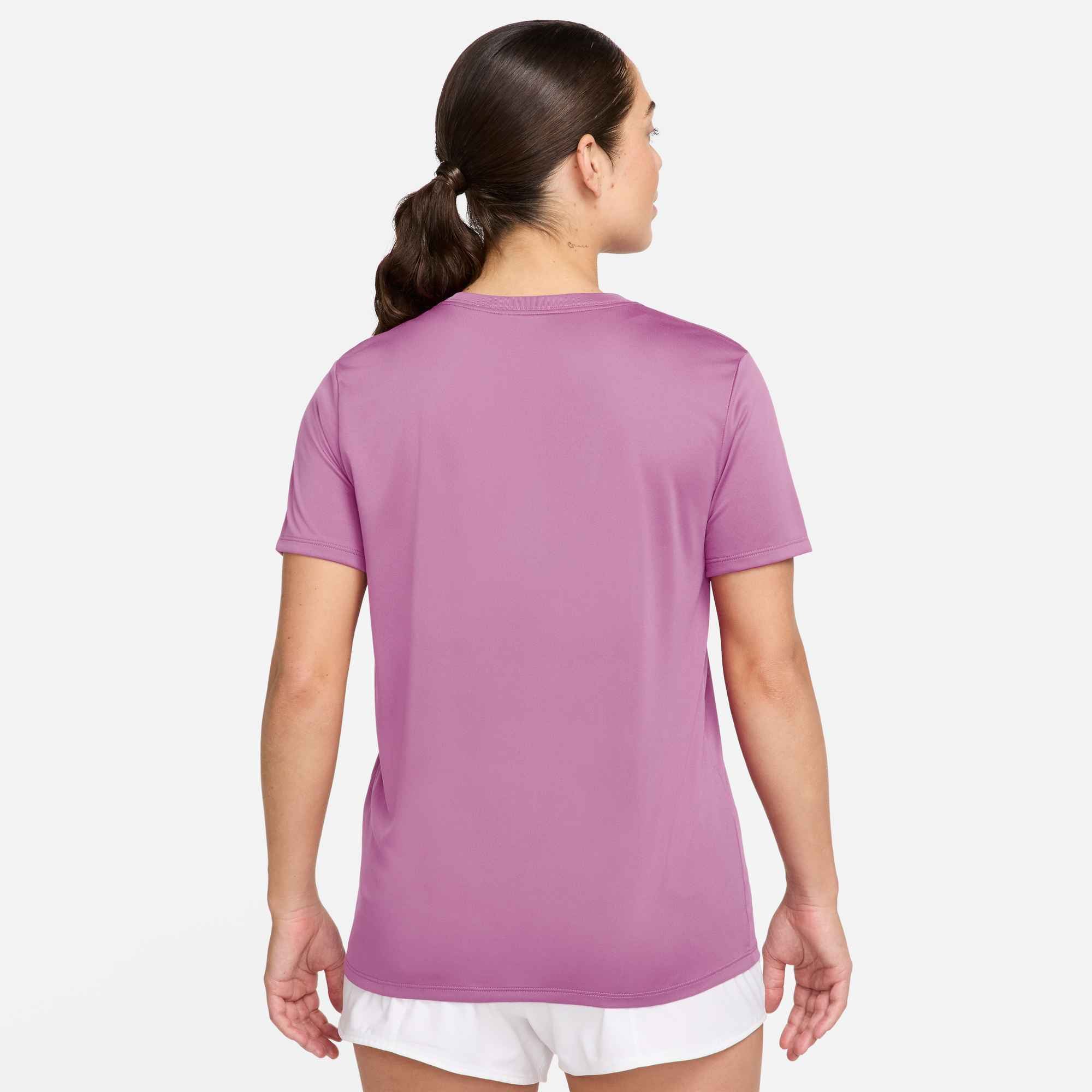 Nike T-Shirt »W NK DF TEE RLGND HBR« mit Rundhalsausschnitt, Kurzarm-Design, aus Jersey-Material