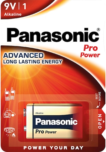Panasonic Batterie »Pro Power - 9V«, 9 V, (1 St.) kaufen