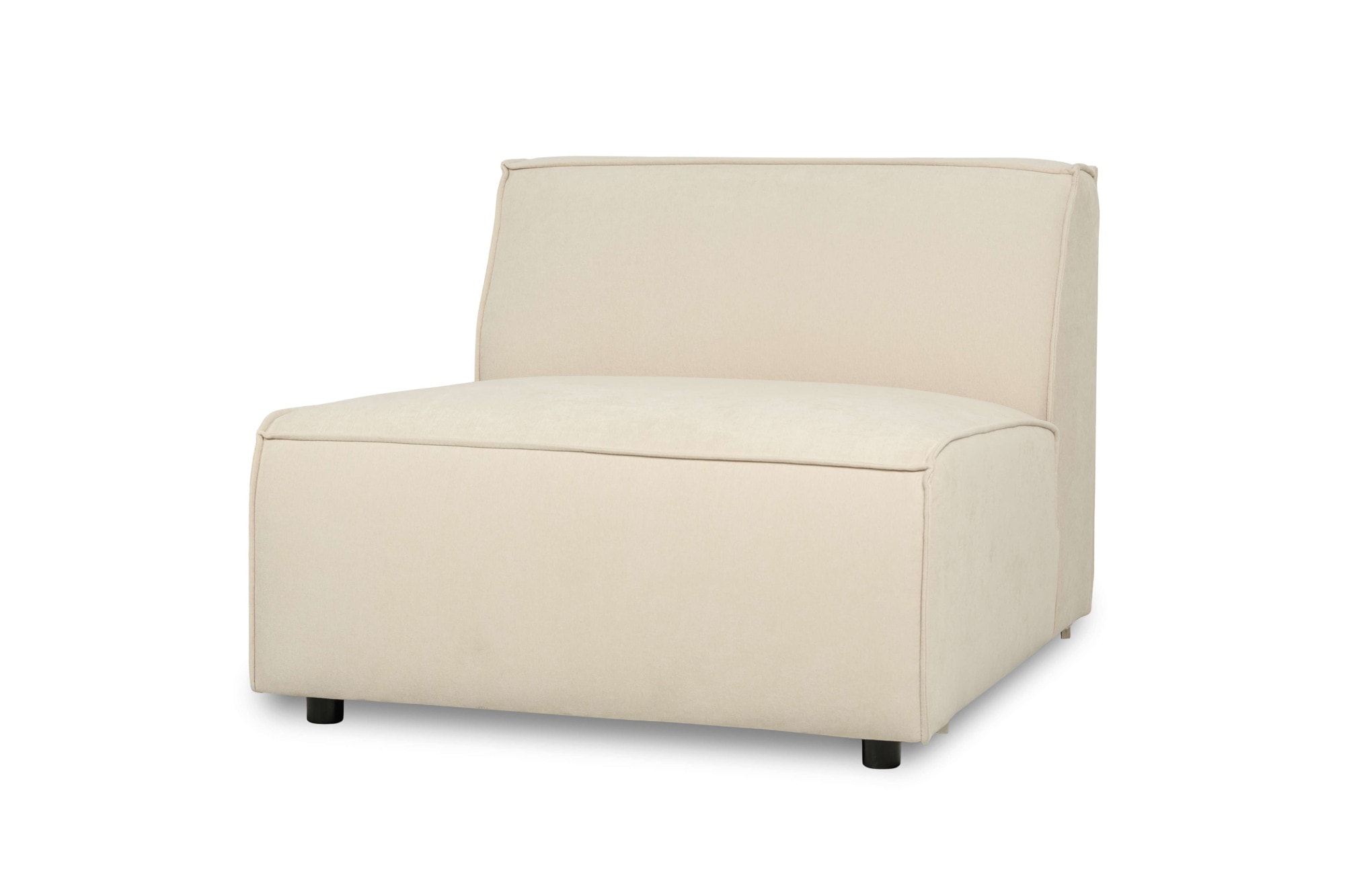 OTTO home Sessel »Jorrena, extra weicher Chenille-Stoff« Armloser 1-Sitzer, 3 Komfortstufen, 90x105 cm, mit Wellenunterfederung