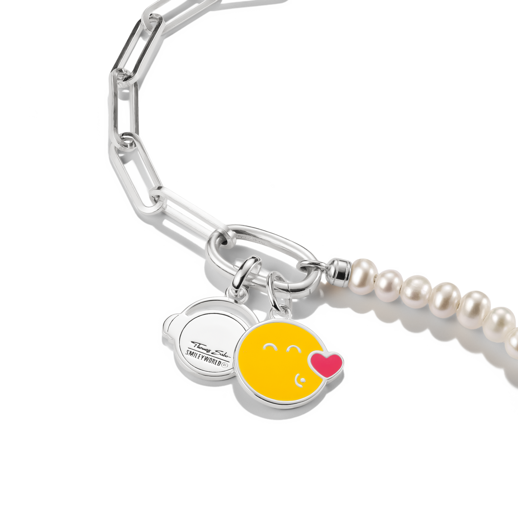 THOMAS SABO Charm-Einhänger »SMILEYWORLD®Headphones Charm - Connect«