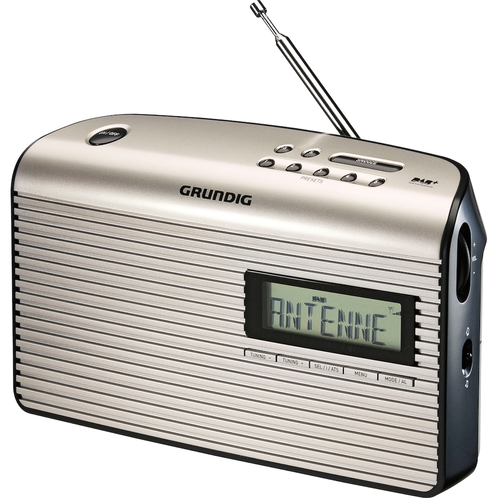 Grundig Digitalradio (DAB+) »Music WS 7000 DAB+«, (Digitalradio (DAB+)-UKW mit RDS 1 W)