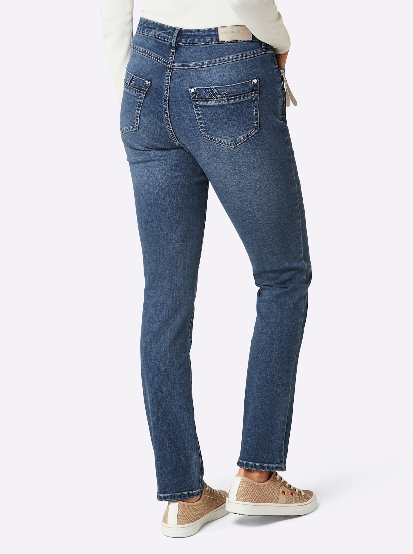 CREATION L PREMIUM 5-Pocket-Jeans, (1 tlg.)