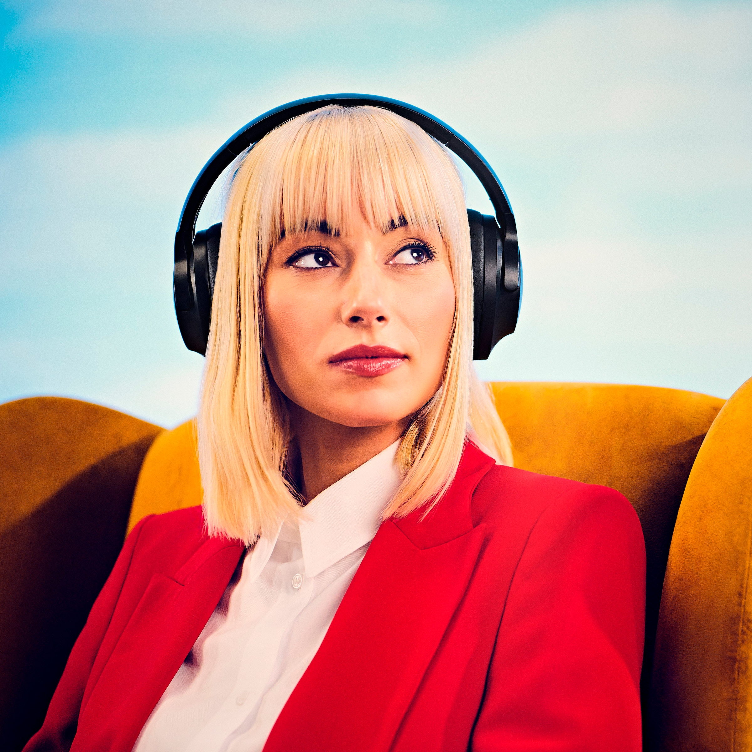 Panasonic Bluetooth-Kopfhörer »RB-HX330B«, A2DP Bluetooth-AVRCP Bluetooth-HFP-Bluetooth, Active Noise Cancelling (ANC)-Freisprechfunktion-Multi-Point-Verbindung-Sprachsteuerung-kompatibel mit Siri