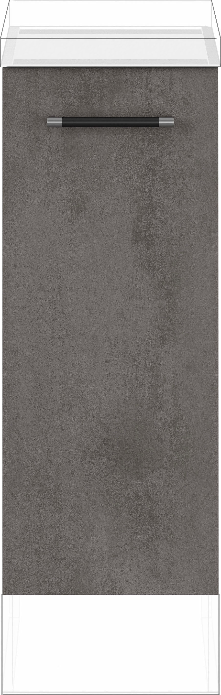 IMPULS KÜCHEN Unterschrank »"Prag und Valencia", Breite/Höhe: 30/72,3 cm«, vormontiert, mit Soft-Close